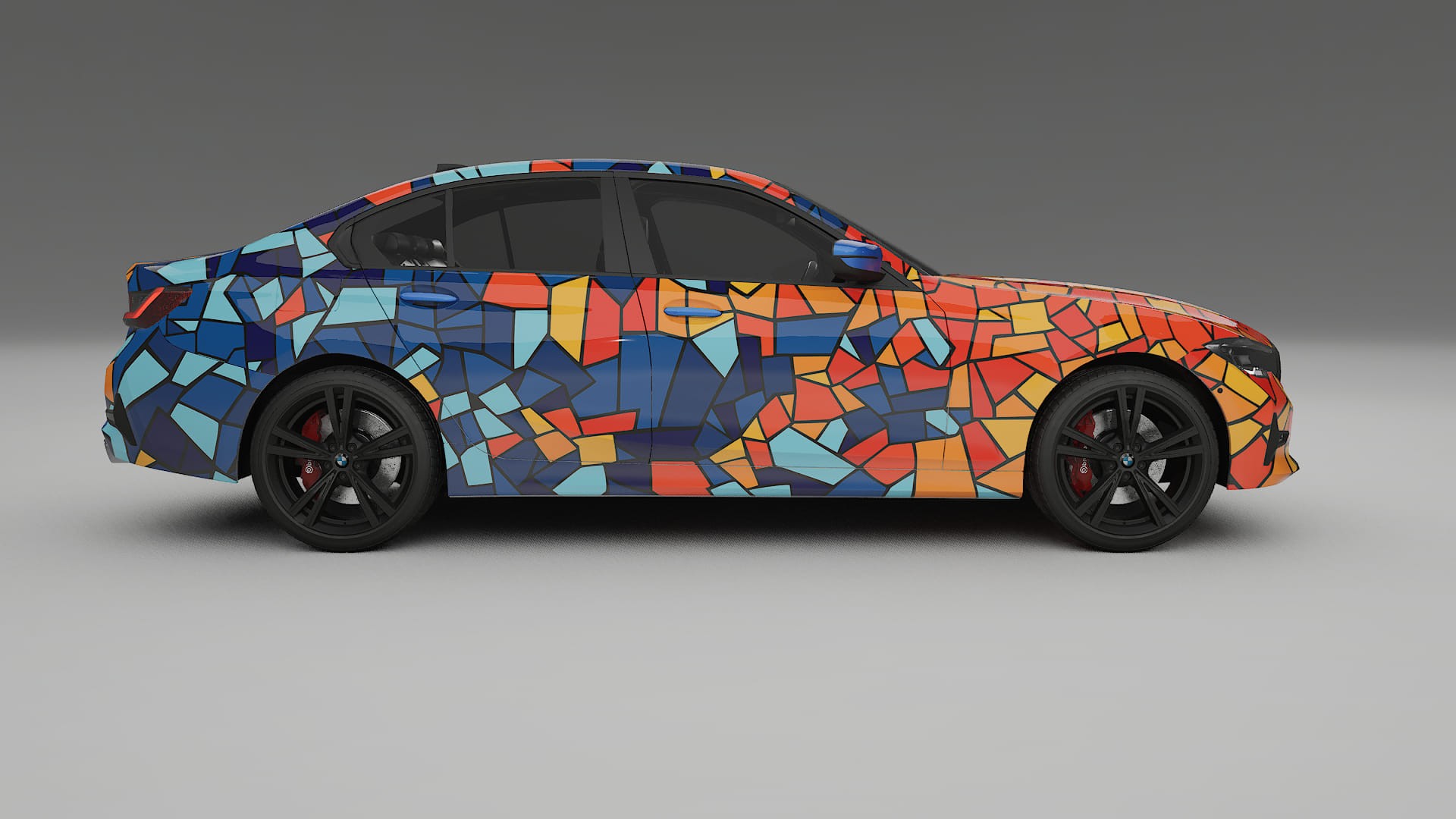 BMW 3 G20 prefacelift pre-LCI BARCELONA – Design-Wrap PPF-Kit aus bedruckbarer Polyurethanfolie