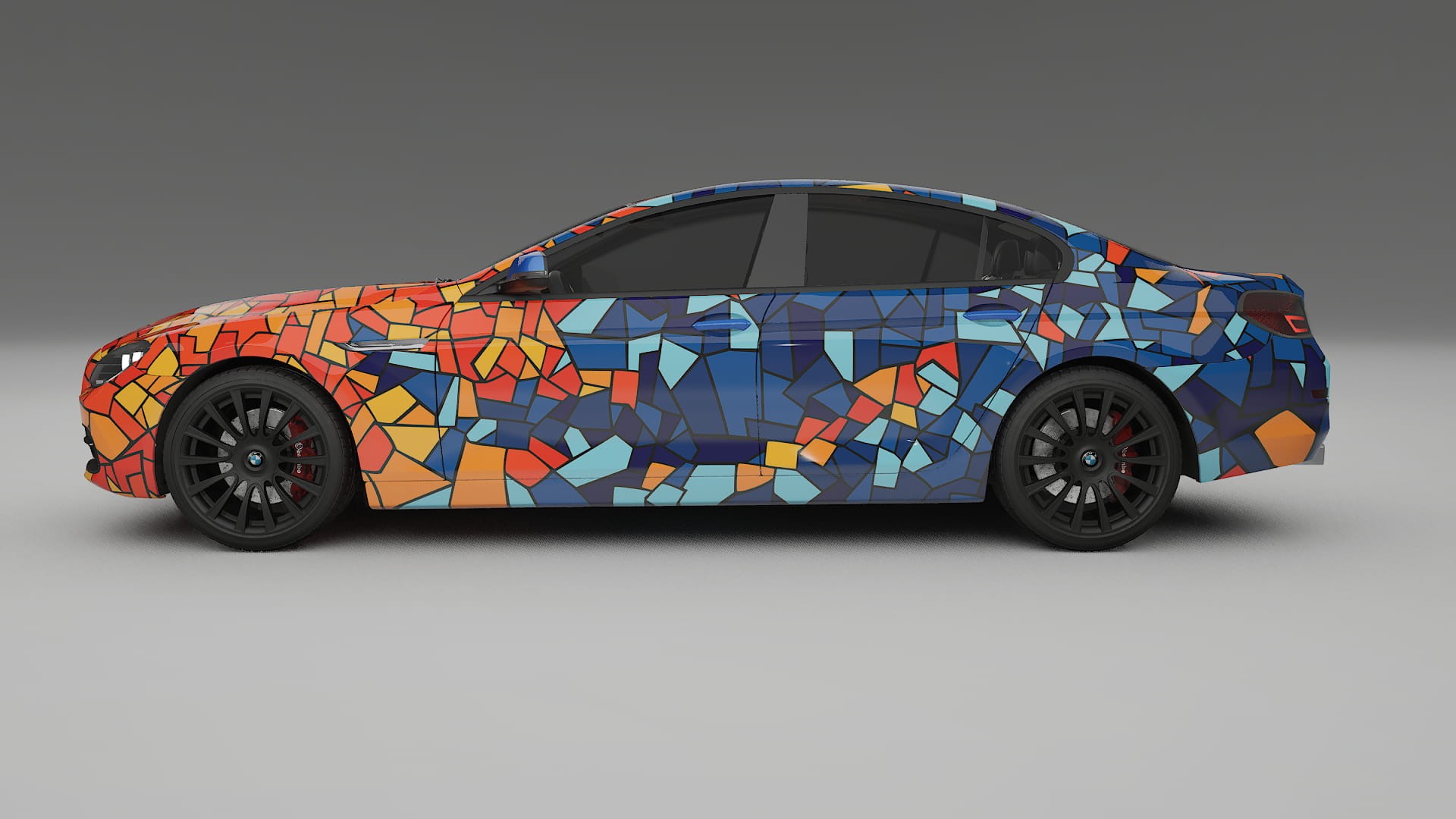 BMW 6 F06 BARCELONA – Design-Wrap PPF-Kit aus bedruckbarer Polyurethanfolie