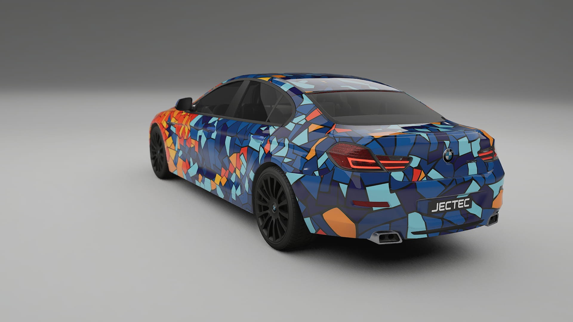BMW 6 F06 BARCELONA – Design-Wrap PPF-Kit aus bedruckbarer Polyurethanfolie