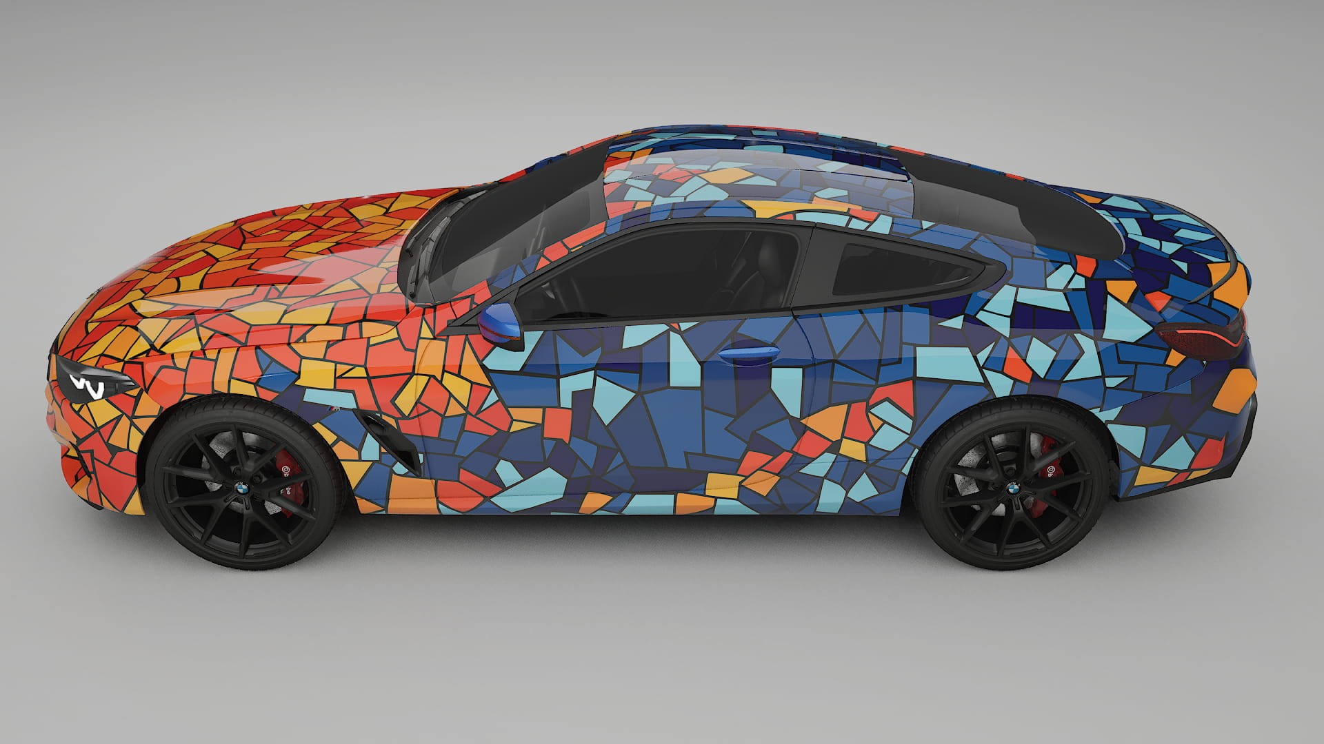 BMW 850 G15 BARCELONA – Design-Wrap PPF-Kit aus bedruckbarer Polyurethanfolie