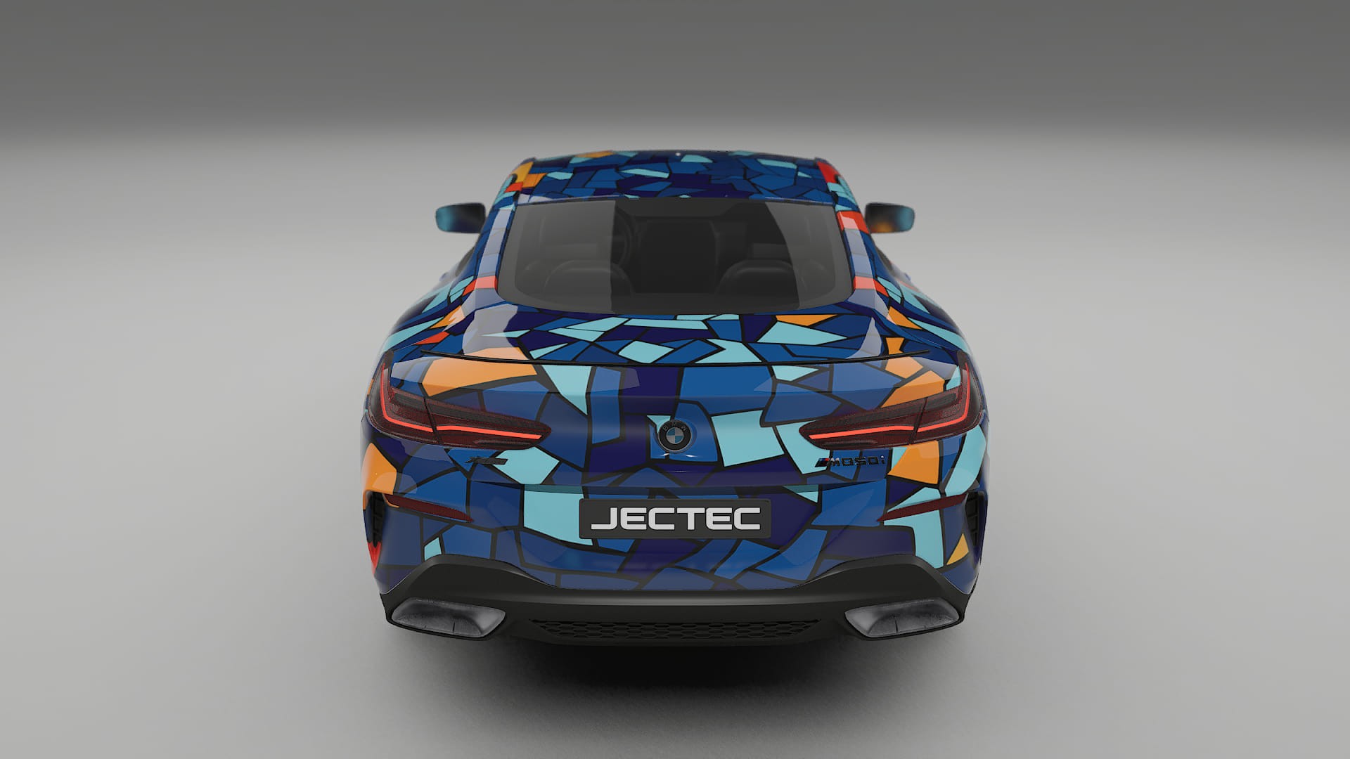 BMW 850 G15 BARCELONA – Design-Wrap PPF-Kit aus bedruckbarer Polyurethanfolie