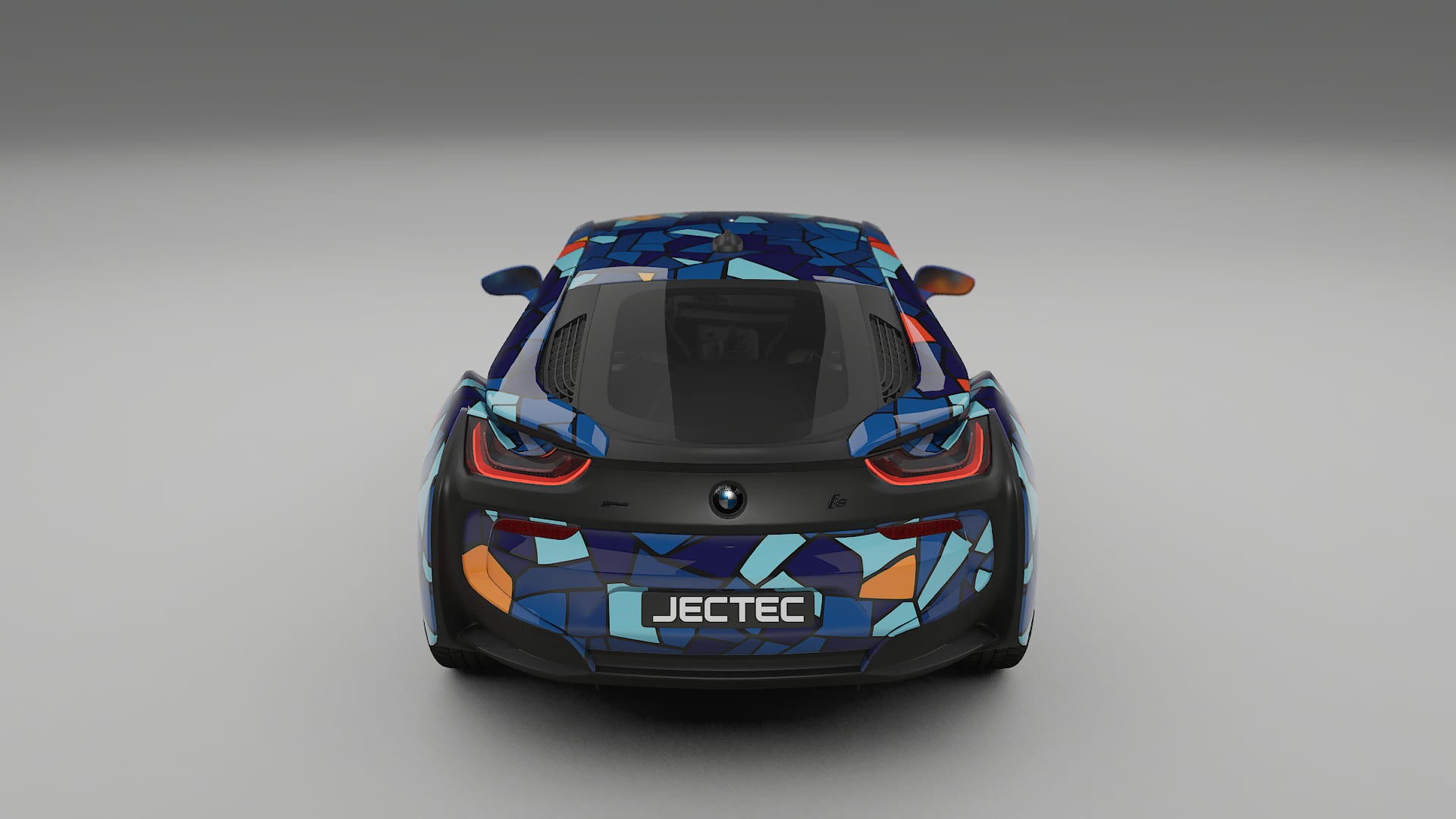 BMW I8 I12 BARCELONA – Design-Wrap PPF-Kit aus bedruckbarer Polyurethanfolie