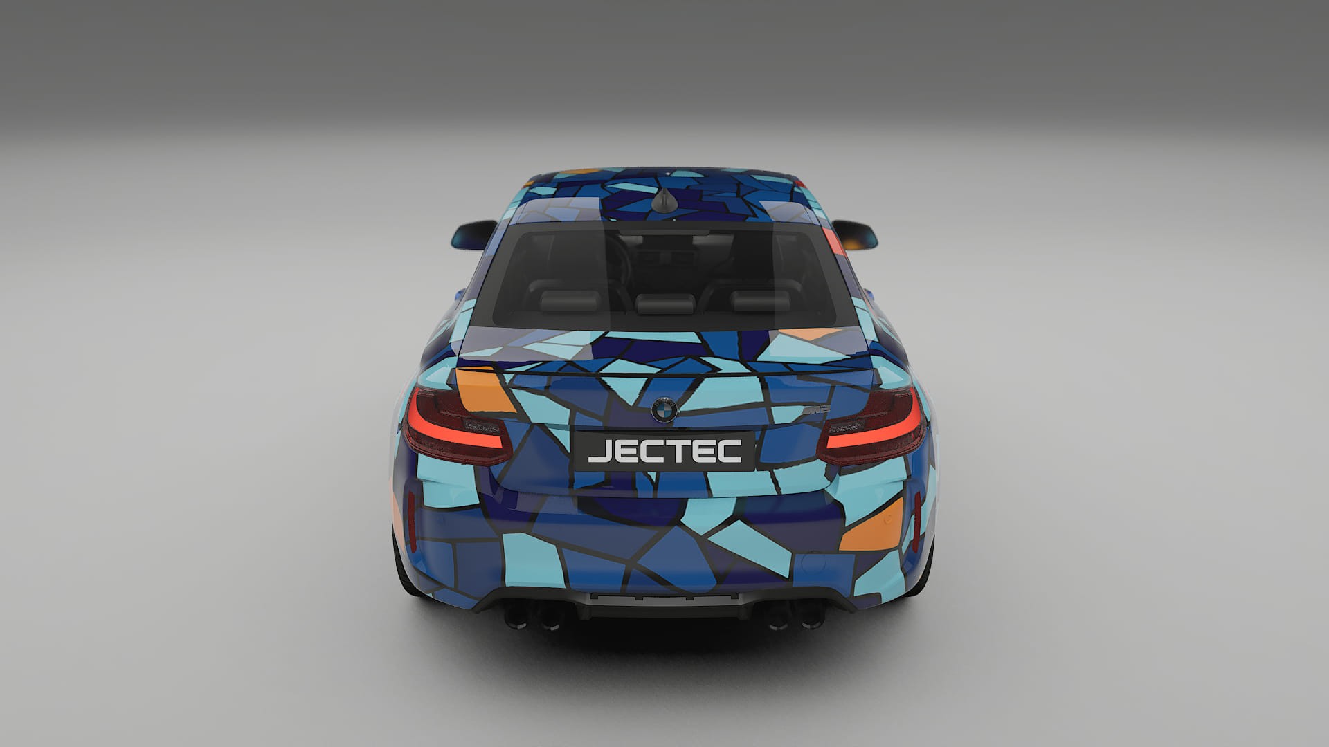 BMW M2 F87 facelift LCI BARCELONA – Design-Wrap PPF-Kit aus bedruckbarer Polyurethanfolie