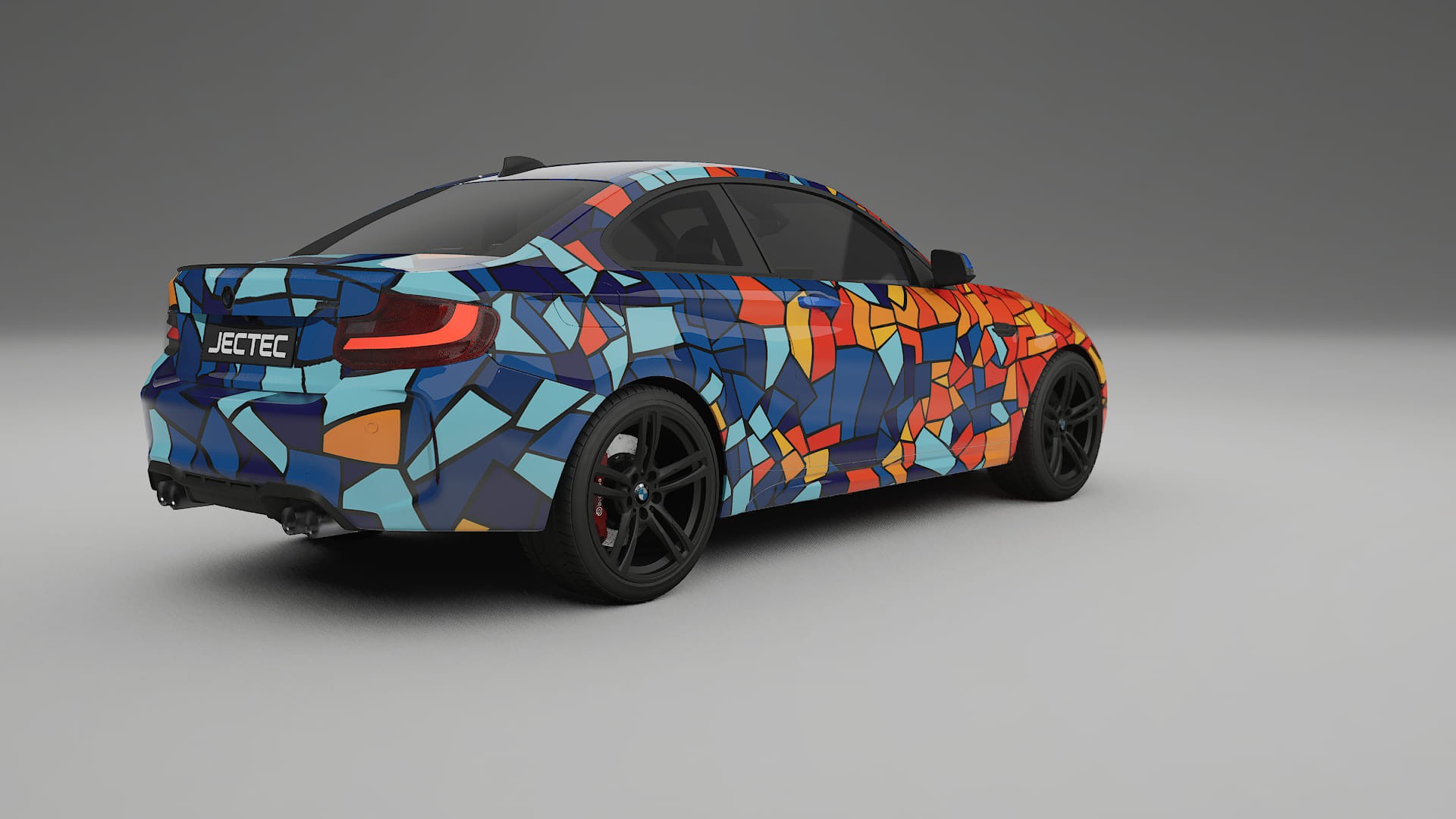 BMW M2 F87 facelift LCI BARCELONA – Design-Wrap PPF-Kit aus bedruckbarer Polyurethanfolie