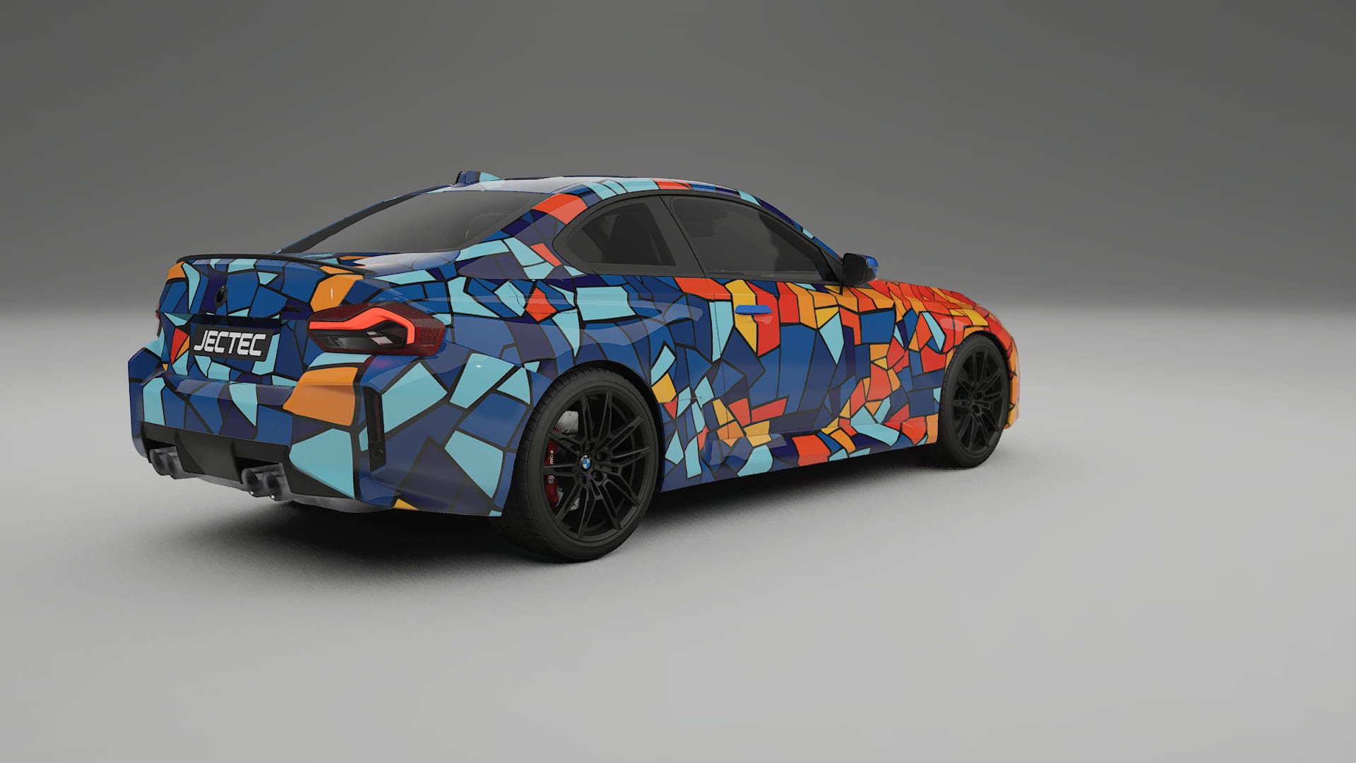 BMW M2 G87 BARCELONA – Design-Wrap PPF-Kit aus bedruckbarer Polyurethanfolie