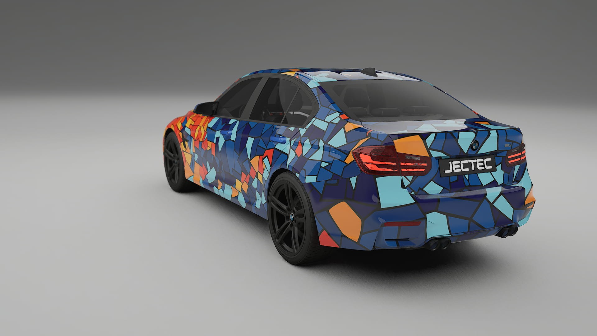 BMW M3 F80 BARCELONA – Design-Wrap PPF-Kit aus bedruckbarer Polyurethanfolie