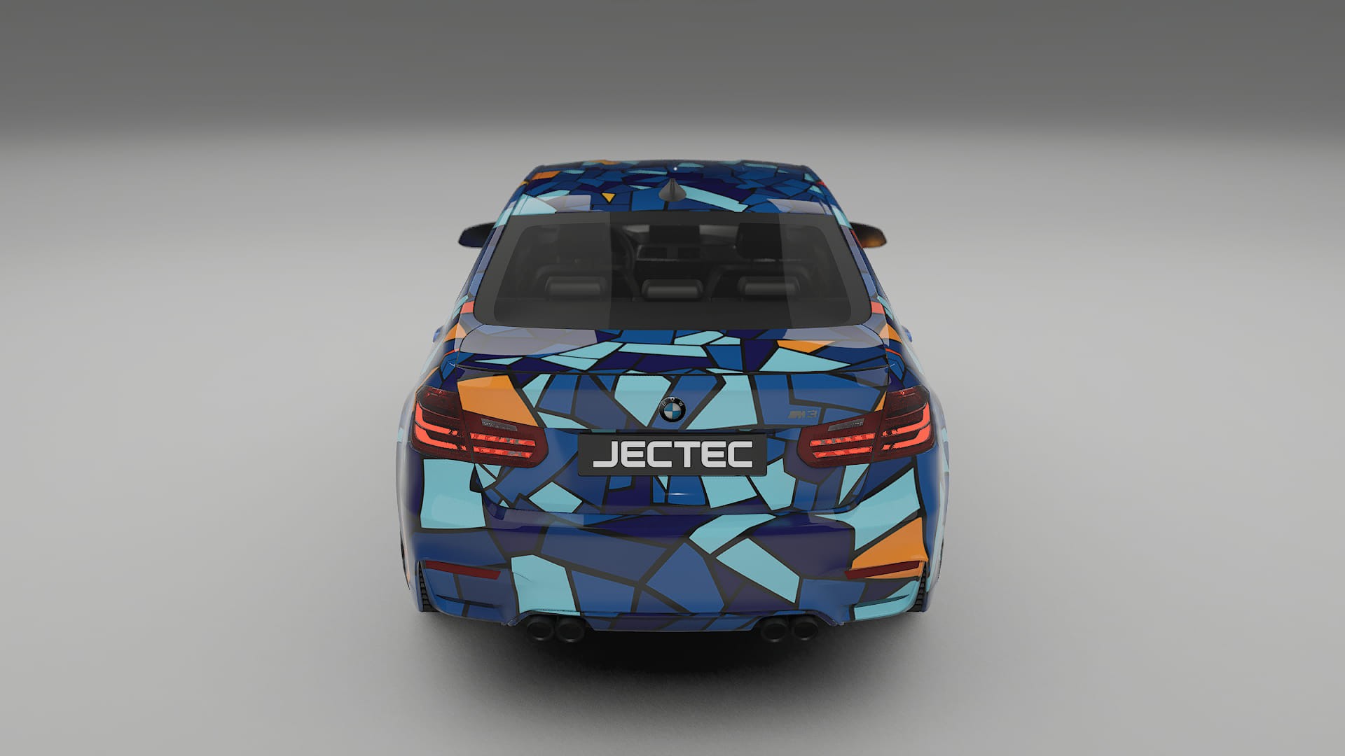 BMW M3 F80 BARCELONA – Design-Wrap PPF-Kit aus bedruckbarer Polyurethanfolie