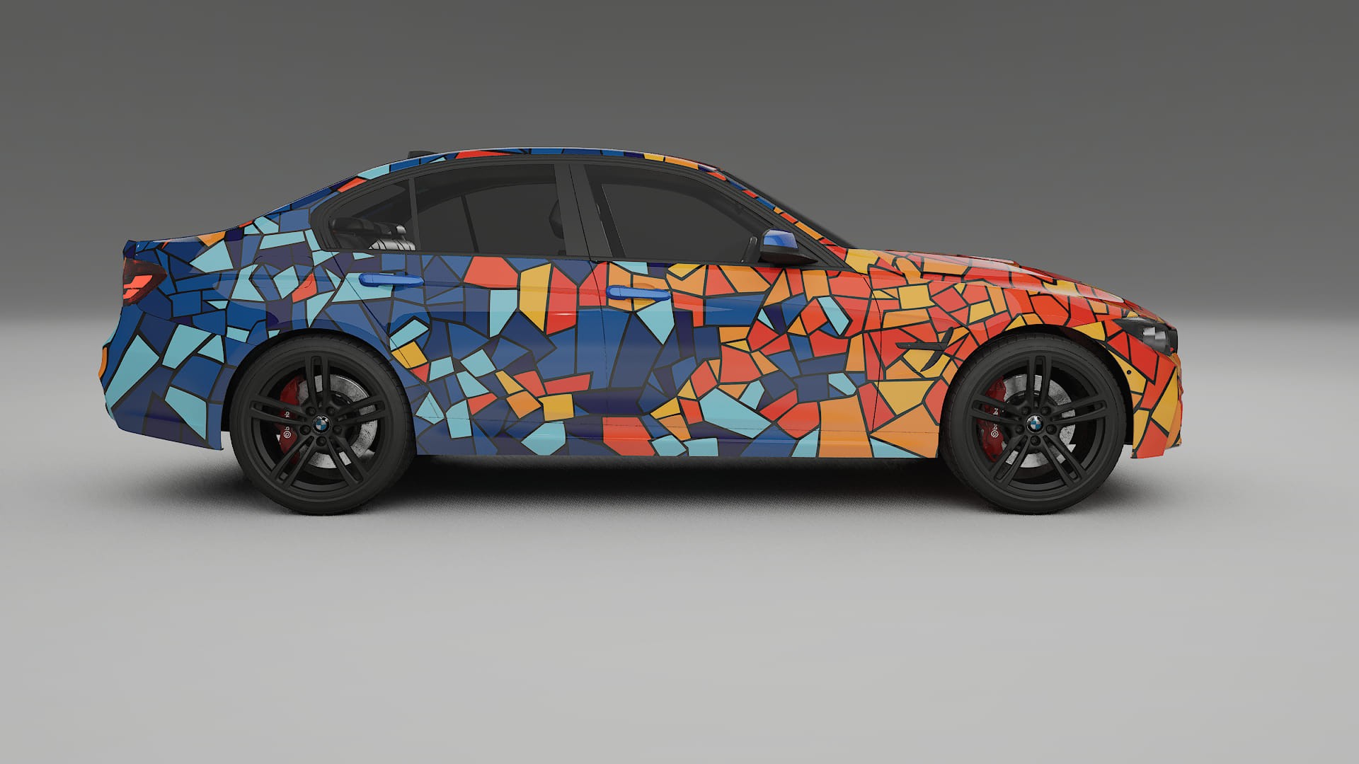BMW M3 F80 BARCELONA – Design-Wrap PPF-Kit aus bedruckbarer Polyurethanfolie