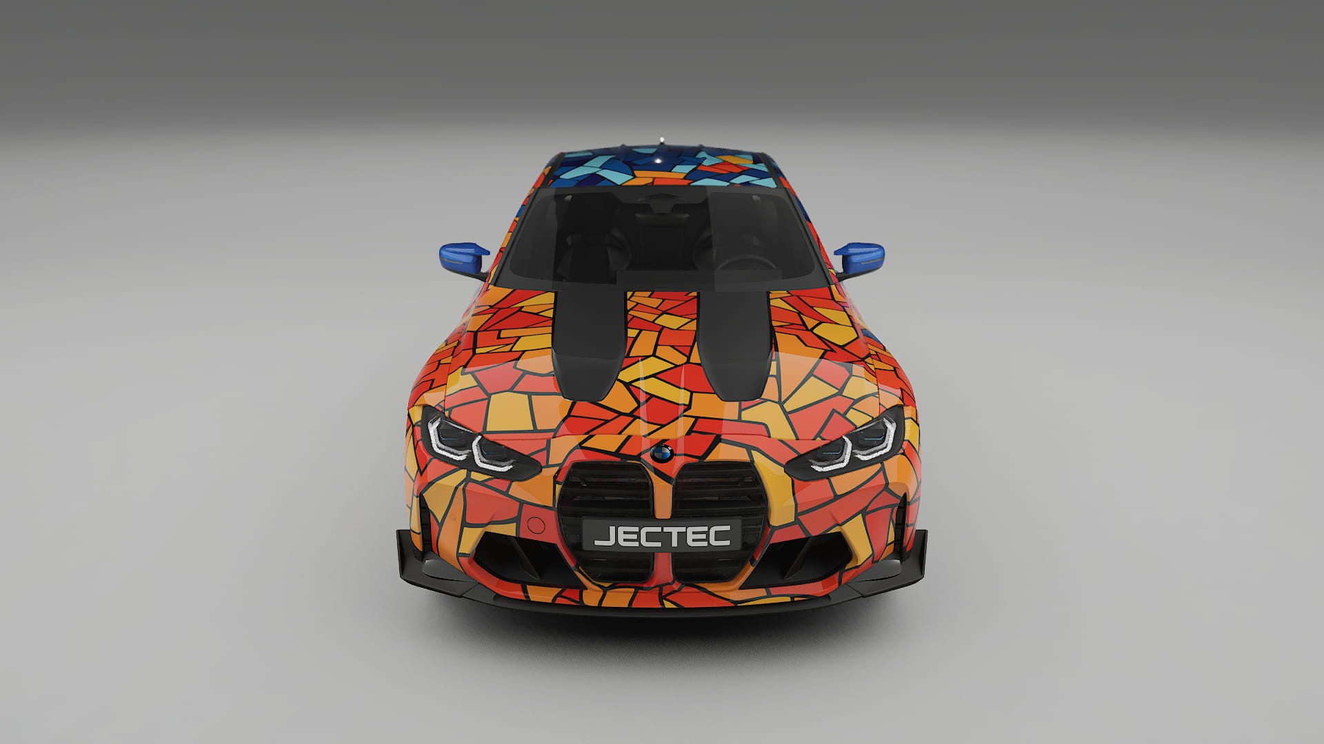 BMW M3 G80 Competition CS BARCELONA – Design-Wrap PPF-Kit aus bedruckbarer Polyurethanfolie