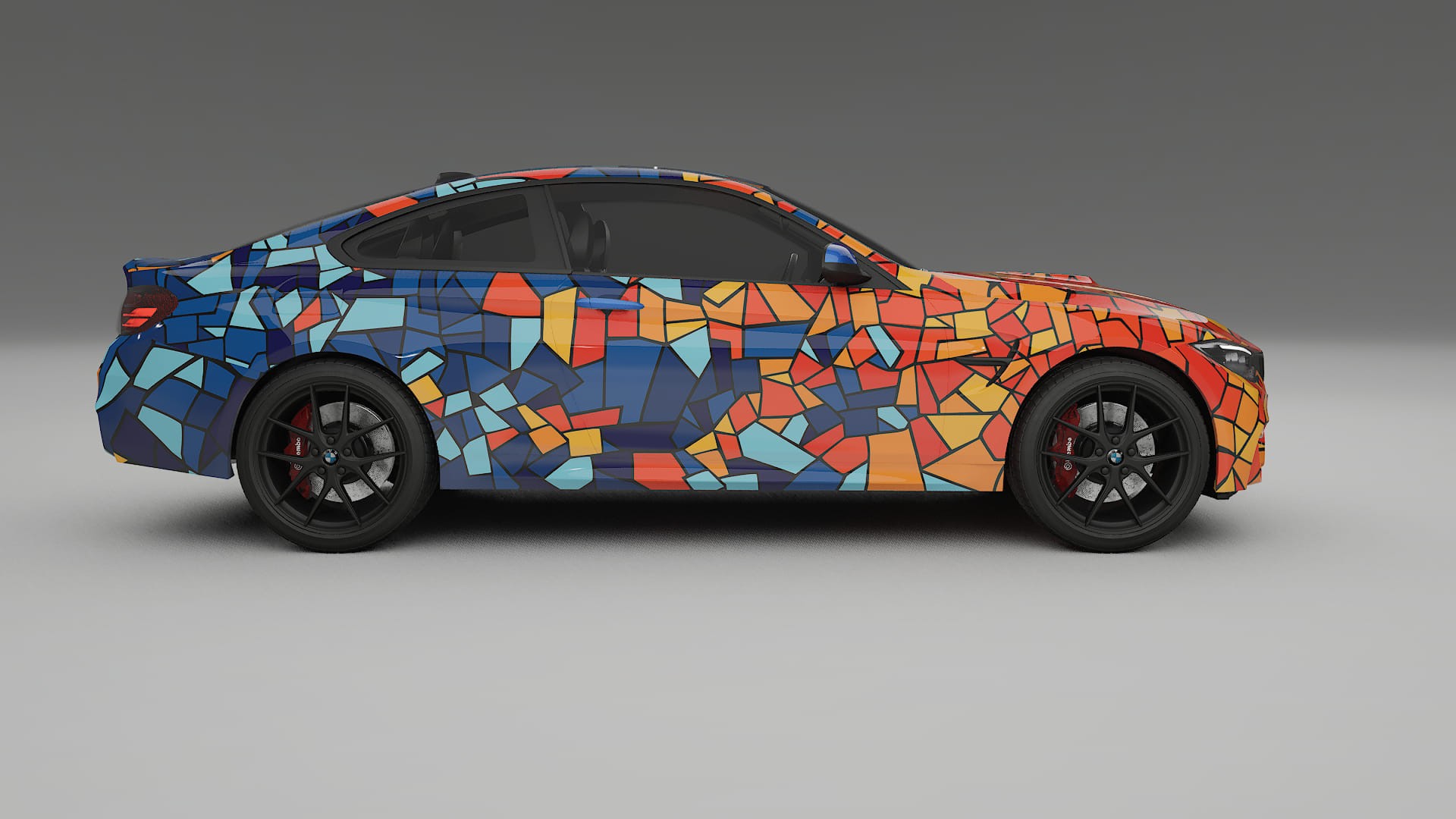 BMW M4 F82 BARCELONA – Design-Wrap PPF-Kit aus bedruckbarer Polyurethanfolie