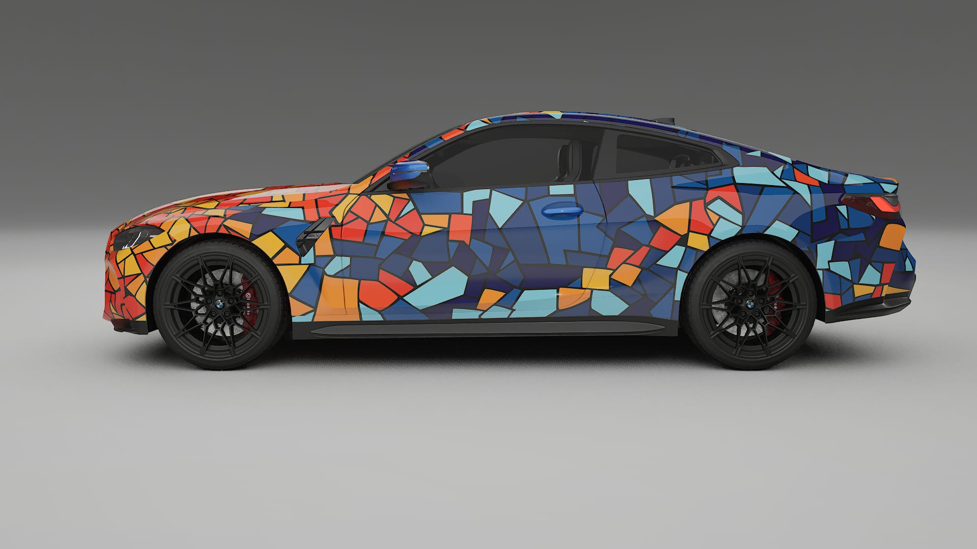 BMW M4 G82 BARCELONA – Design-Wrap PPF-Kit aus bedruckbarer Polyurethanfolie