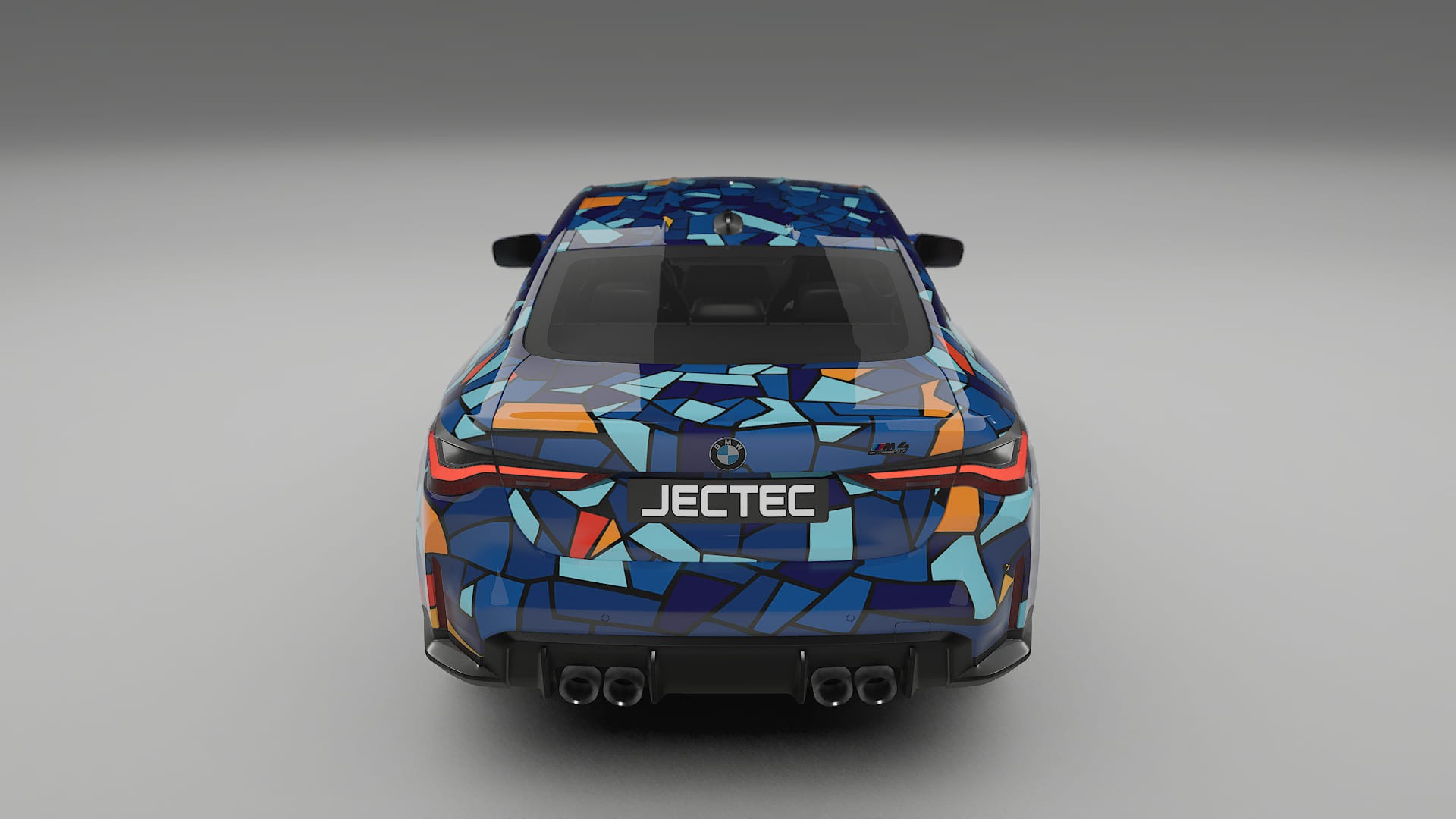 BMW M4 G82 BARCELONA – Design-Wrap PPF-Kit aus bedruckbarer Polyurethanfolie