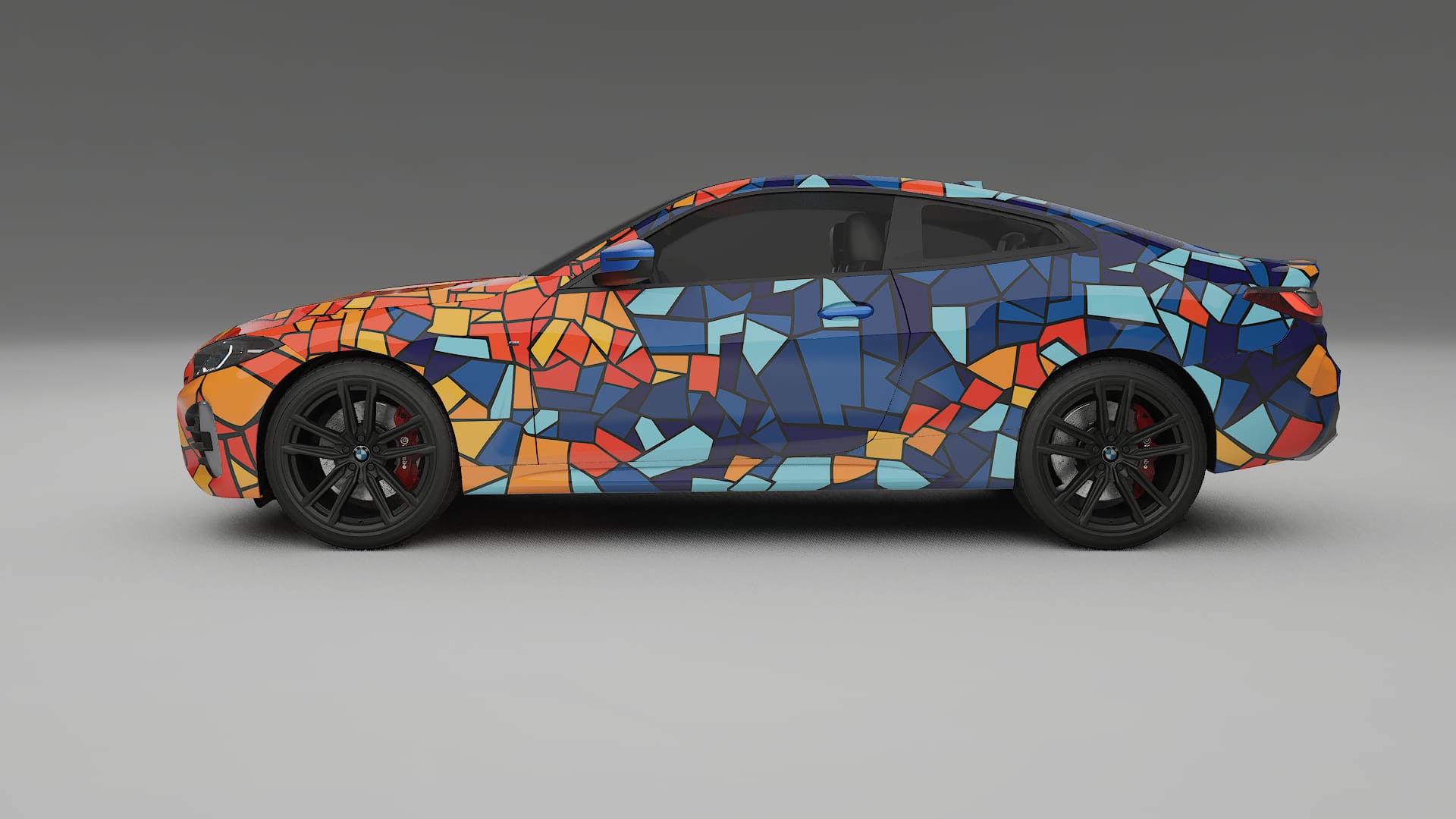 BMW M440i G26 BARCELONA – Design-Wrap PPF-Kit aus bedruckbarer Polyurethanfolie