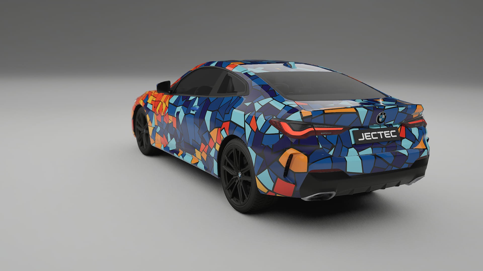 BMW M440i G26 BARCELONA – Design-Wrap PPF-Kit aus bedruckbarer Polyurethanfolie