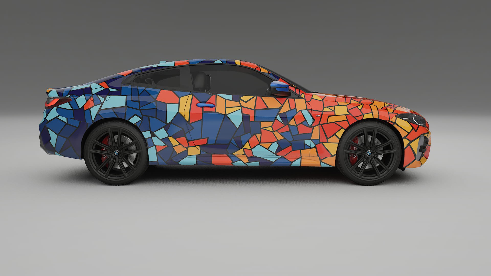 BMW M440i G26 BARCELONA – Design-Wrap PPF-Kit aus bedruckbarer Polyurethanfolie
