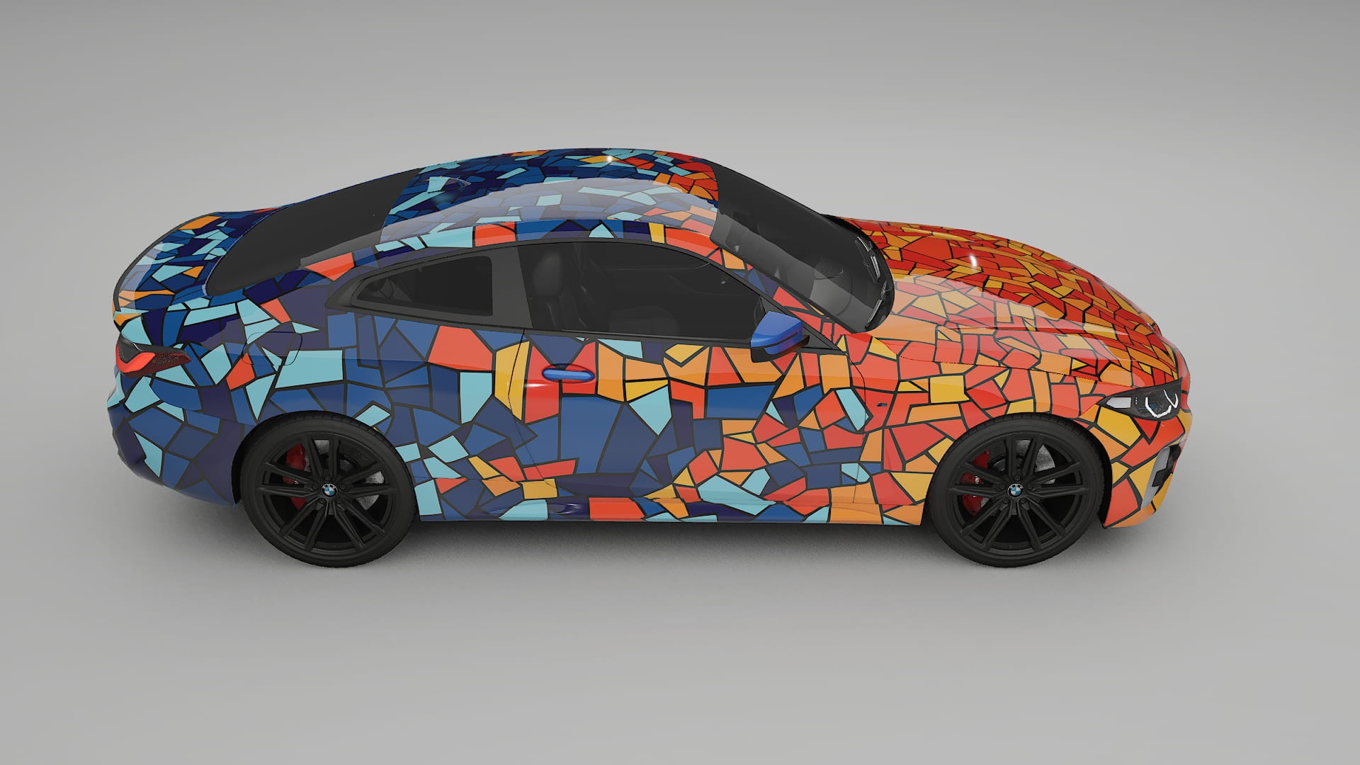 BMW M440i G26 BARCELONA – Design-Wrap PPF-Kit aus bedruckbarer Polyurethanfolie