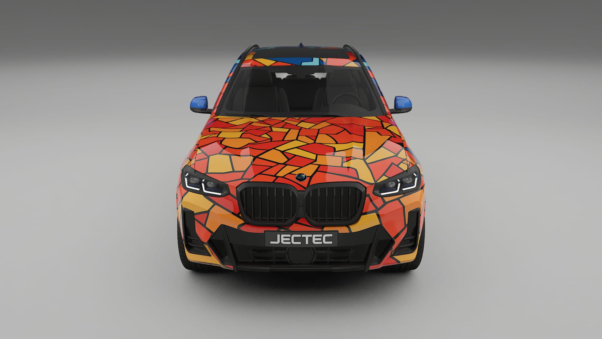 BMW X3 G01 facelift BARCELONA – Design-Wrap PPF-Kit aus bedruckbarer Polyurethanfolie