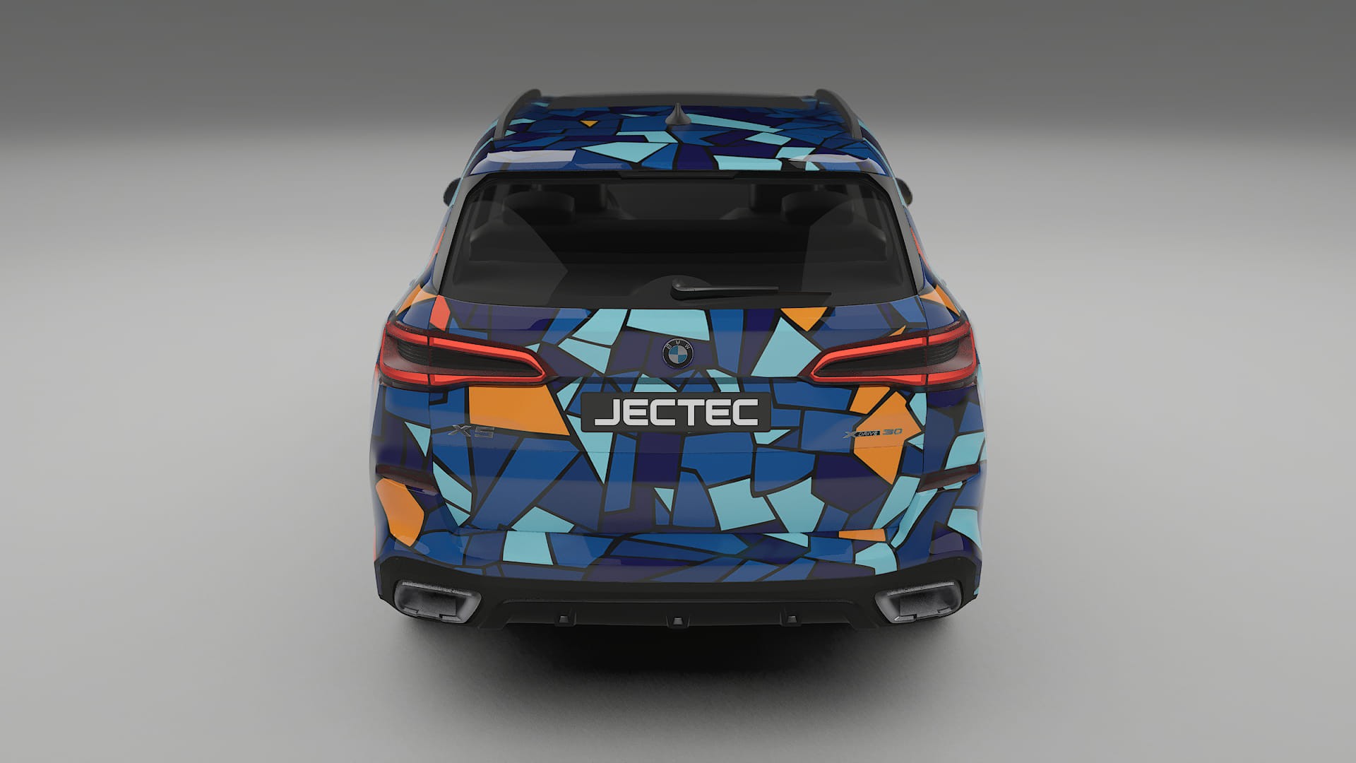BMW X5 G05 M-Sport BARCELONA – Design-Wrap PPF-Kit aus bedruckbarer Polyurethanfolie