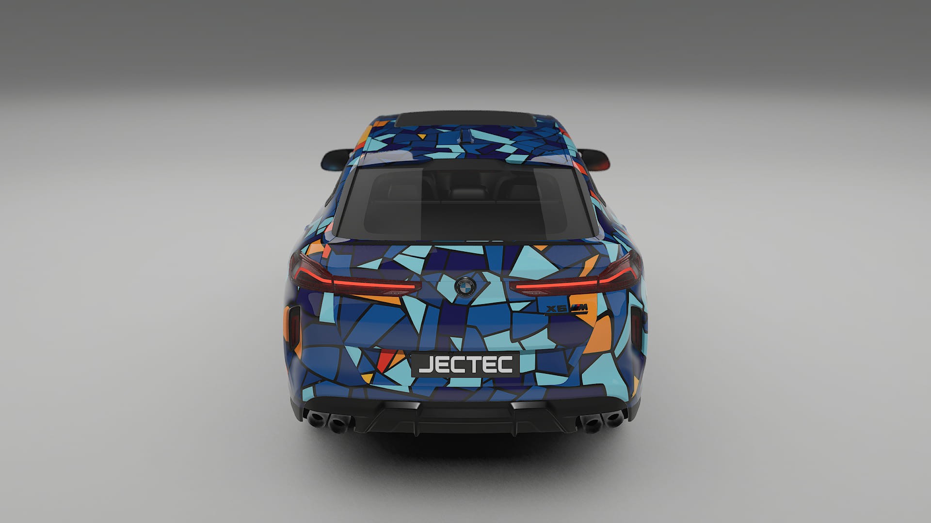 BMW X6 F96 Competition BARCELONA – Design-Wrap PPF-Kit aus bedruckbarer Polyurethanfolie