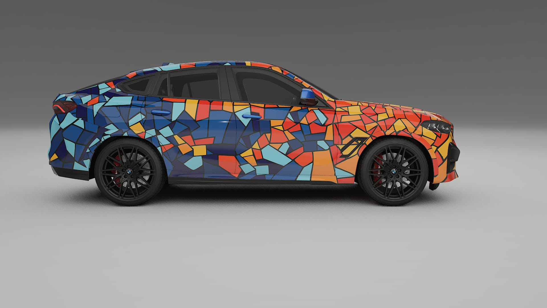 BMW X6 F96 Competition BARCELONA – Design-Wrap PPF-Kit aus bedruckbarer Polyurethanfolie