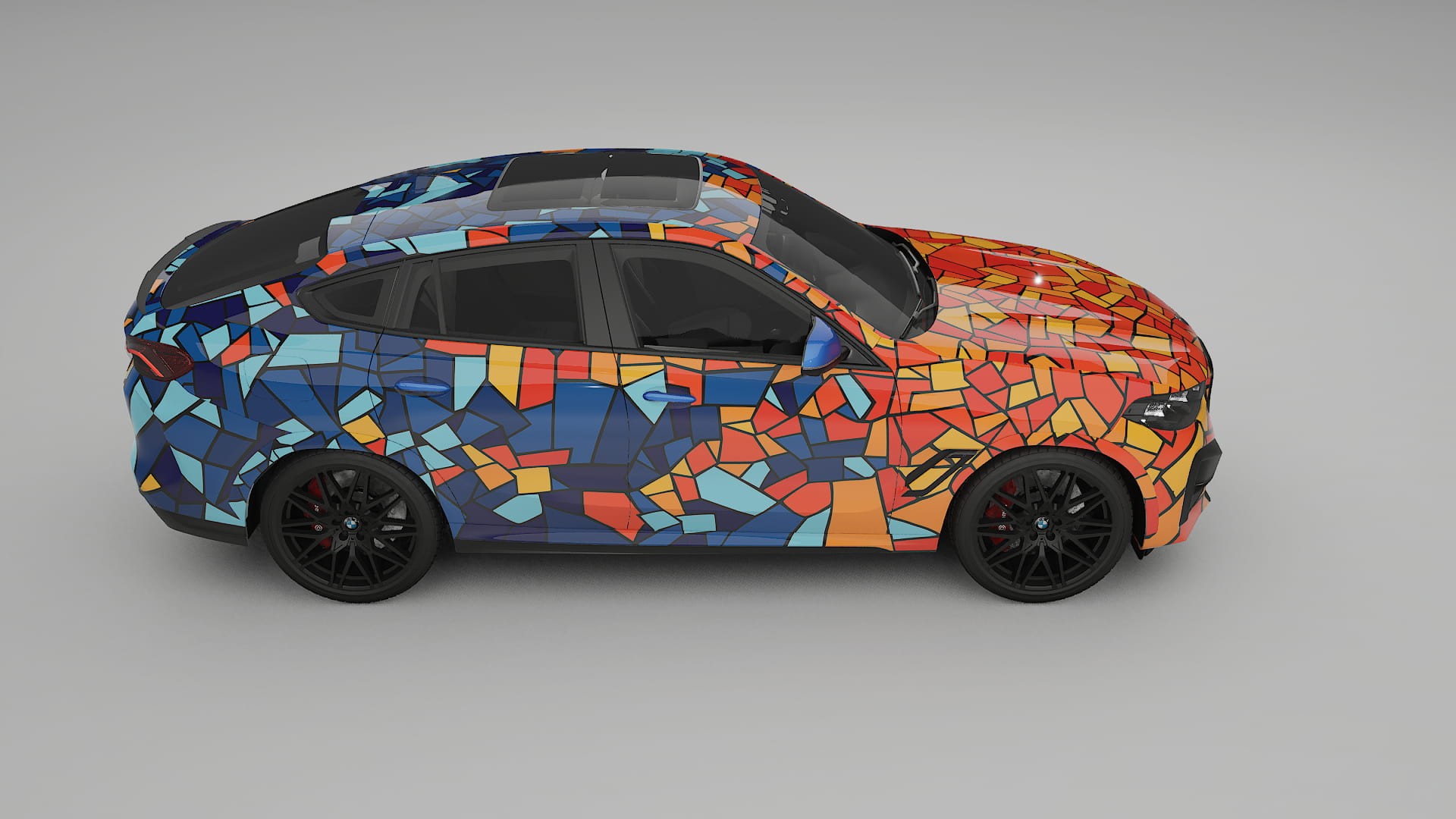 BMW X6 F96 Competition BARCELONA – Design-Wrap PPF-Kit aus bedruckbarer Polyurethanfolie