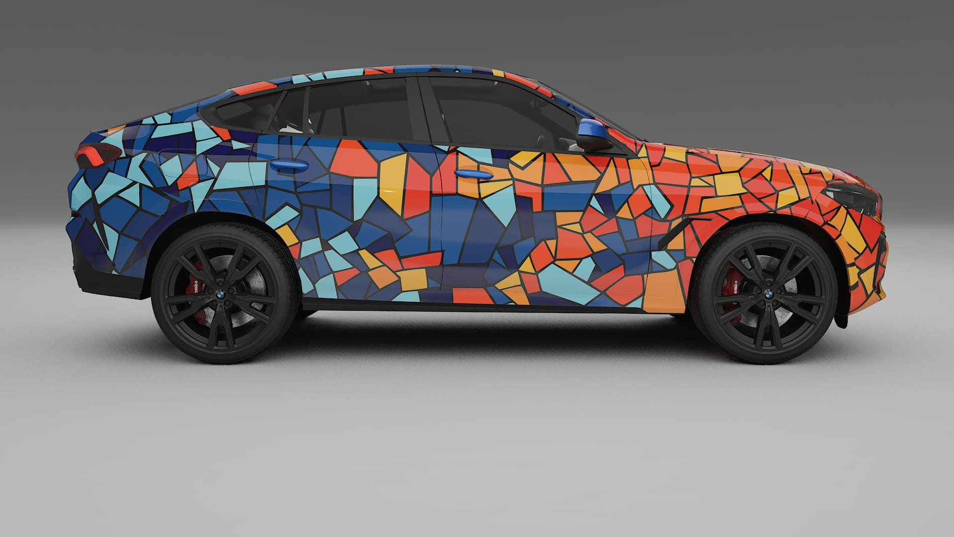 BMW X6 G06 F96 BARCELONA – Design-Wrap PPF-Kit aus bedruckbarer Polyurethanfolie