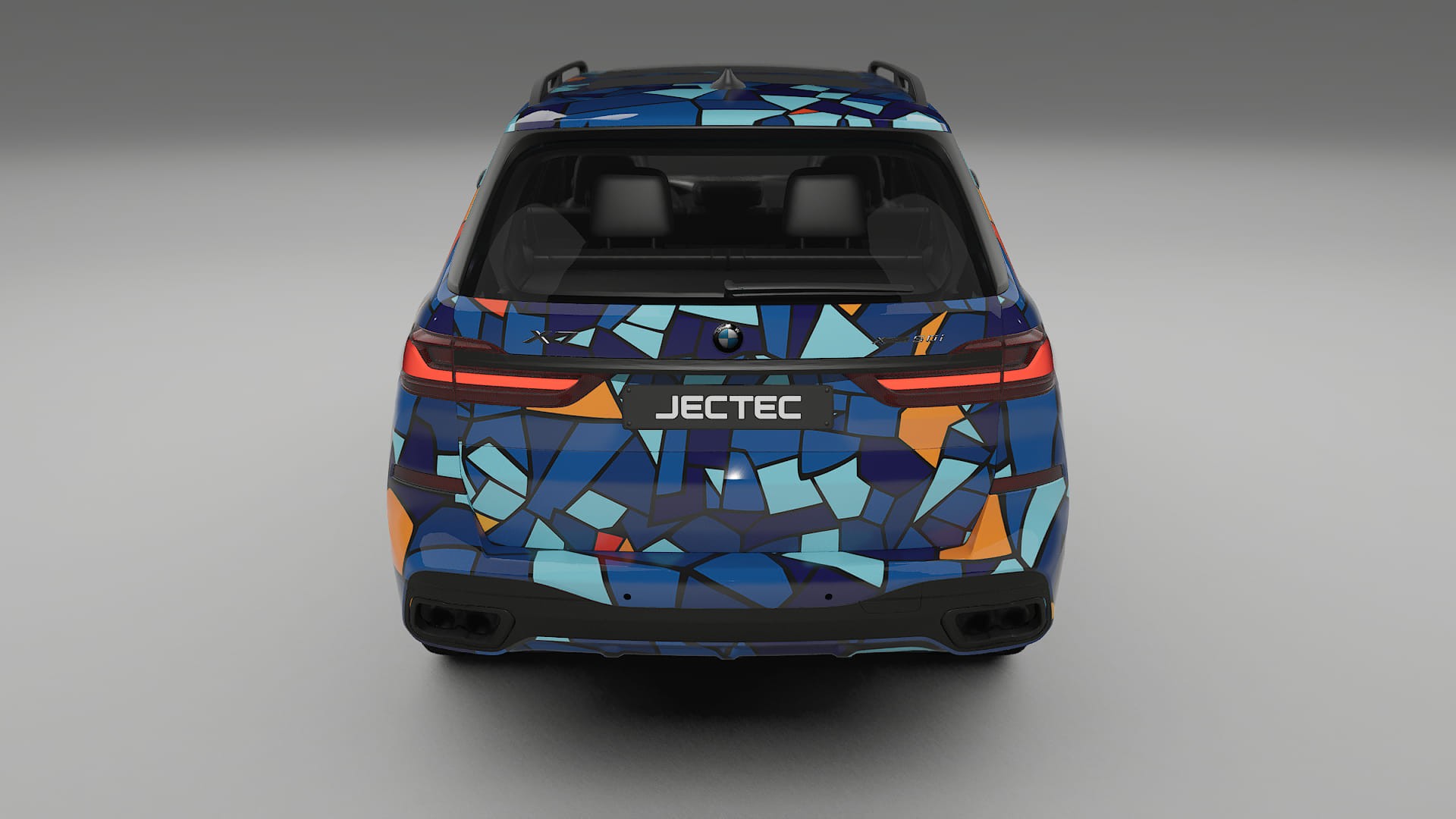 BMW X7 M G07 BARCELONA – Design-Wrap PPF-Kit aus bedruckbarer Polyurethanfolie