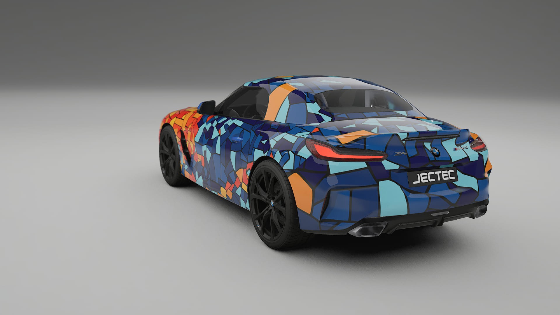 BMW Z4 G29 BARCELONA – Design-Wrap PPF-Kit aus bedruckbarer Polyurethanfolie