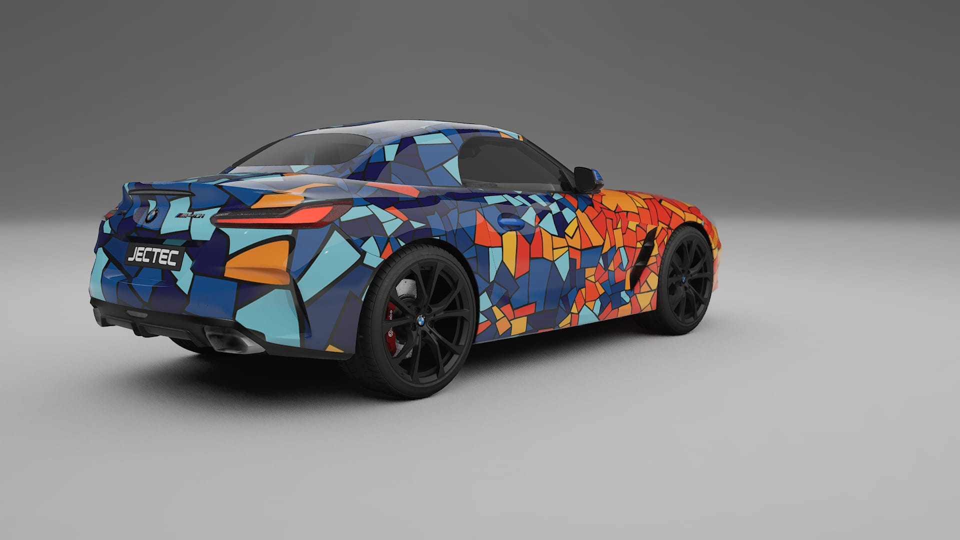 BMW Z4 G29 BARCELONA – Design-Wrap PPF-Kit aus bedruckbarer Polyurethanfolie