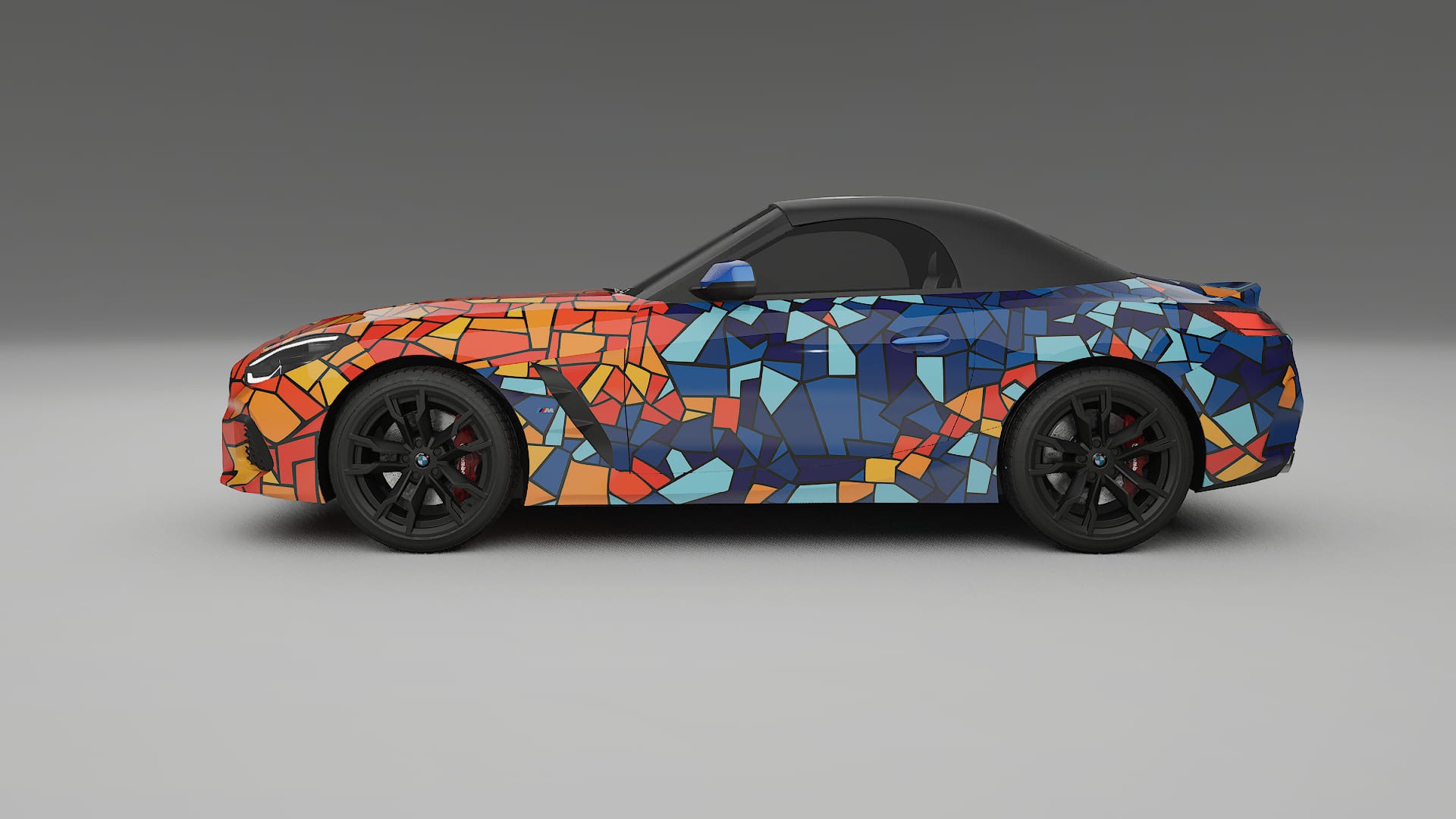 BMW Z4 G29 M40i First edition roadster BARCELONA – Design-Wrap PPF-Kit aus bedruckbarer Polyurethanfolie