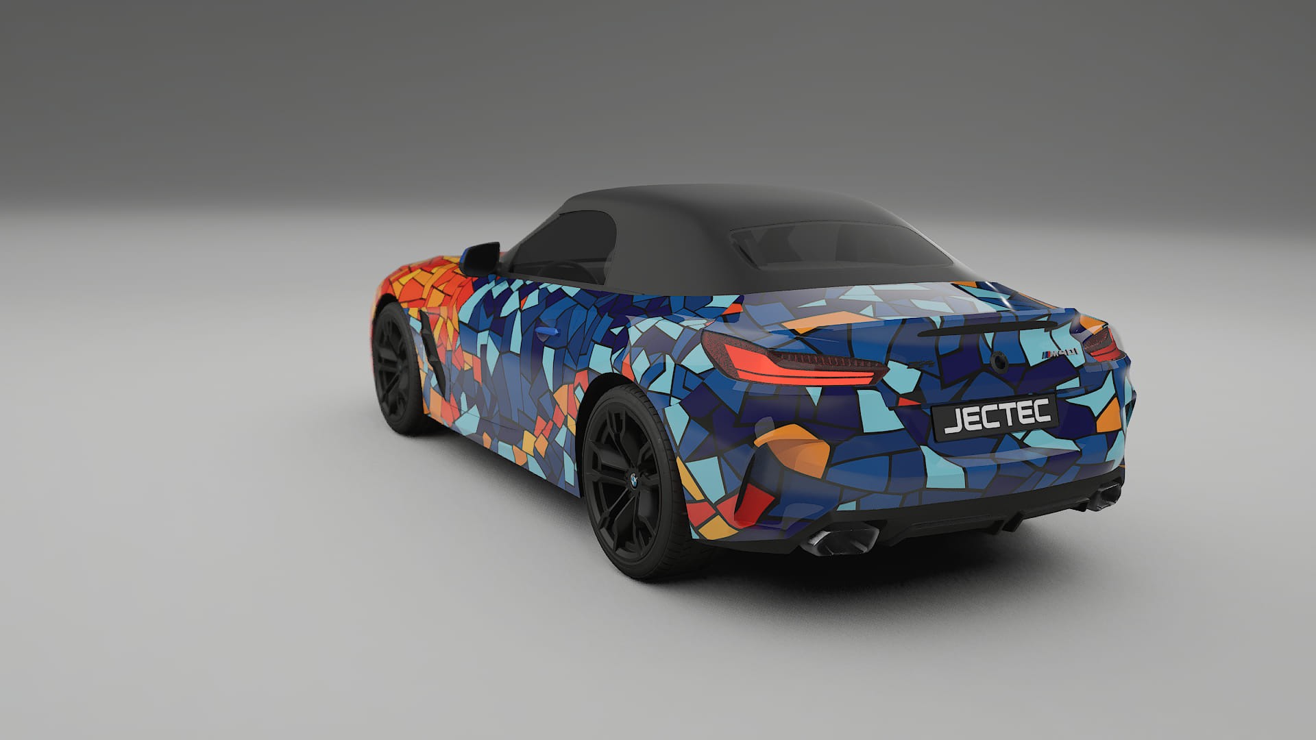 BMW Z4 G29 M40i First edition roadster BARCELONA – Design-Wrap PPF-Kit aus bedruckbarer Polyurethanfolie