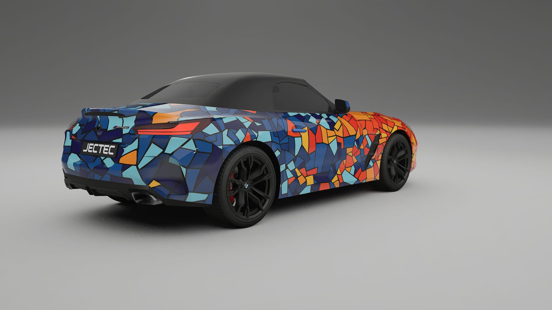 BMW Z4 G29 M40i First edition roadster BARCELONA – Design-Wrap PPF-Kit aus bedruckbarer Polyurethanfolie