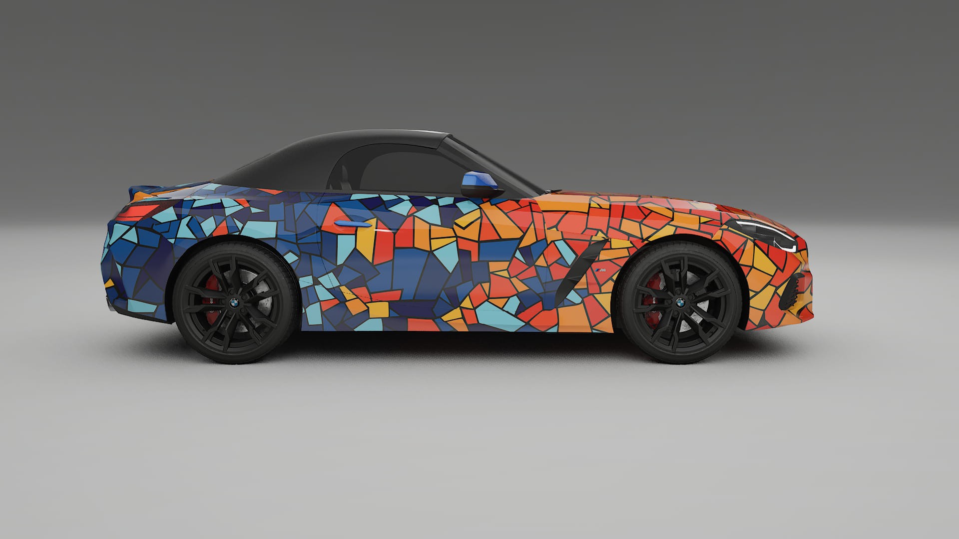 BMW Z4 G29 M40i First edition roadster BARCELONA – Design-Wrap PPF-Kit aus bedruckbarer Polyurethanfolie