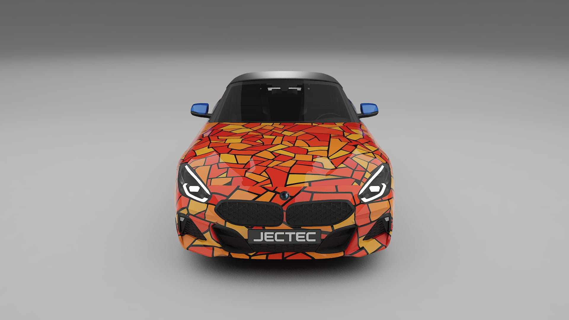 BMW Z4 G29 M40i First edition roadster BARCELONA – Design-Wrap PPF-Kit aus bedruckbarer Polyurethanfolie