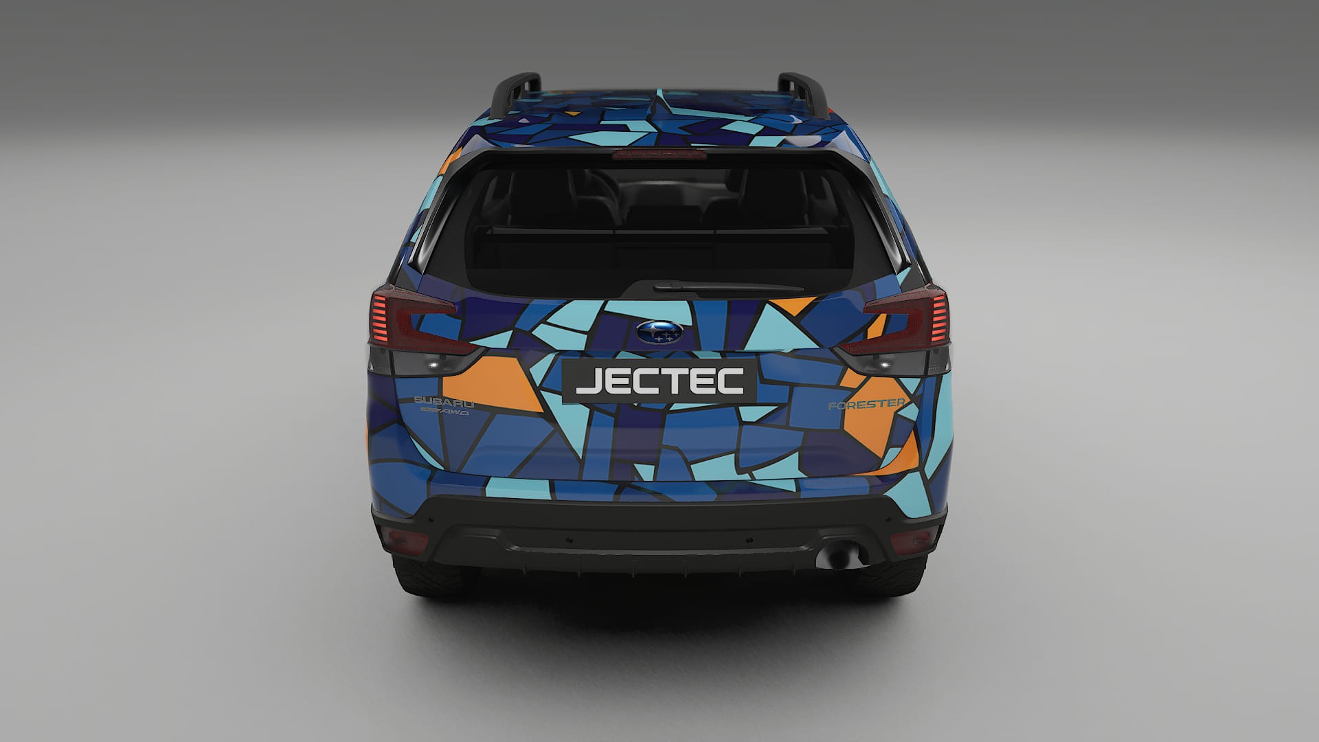 Subaru Forester V SK prefacelift pre-LCI BARCELONA – Design-Wrap PPF-Kit aus bedruckbarer Polyurethanfolie