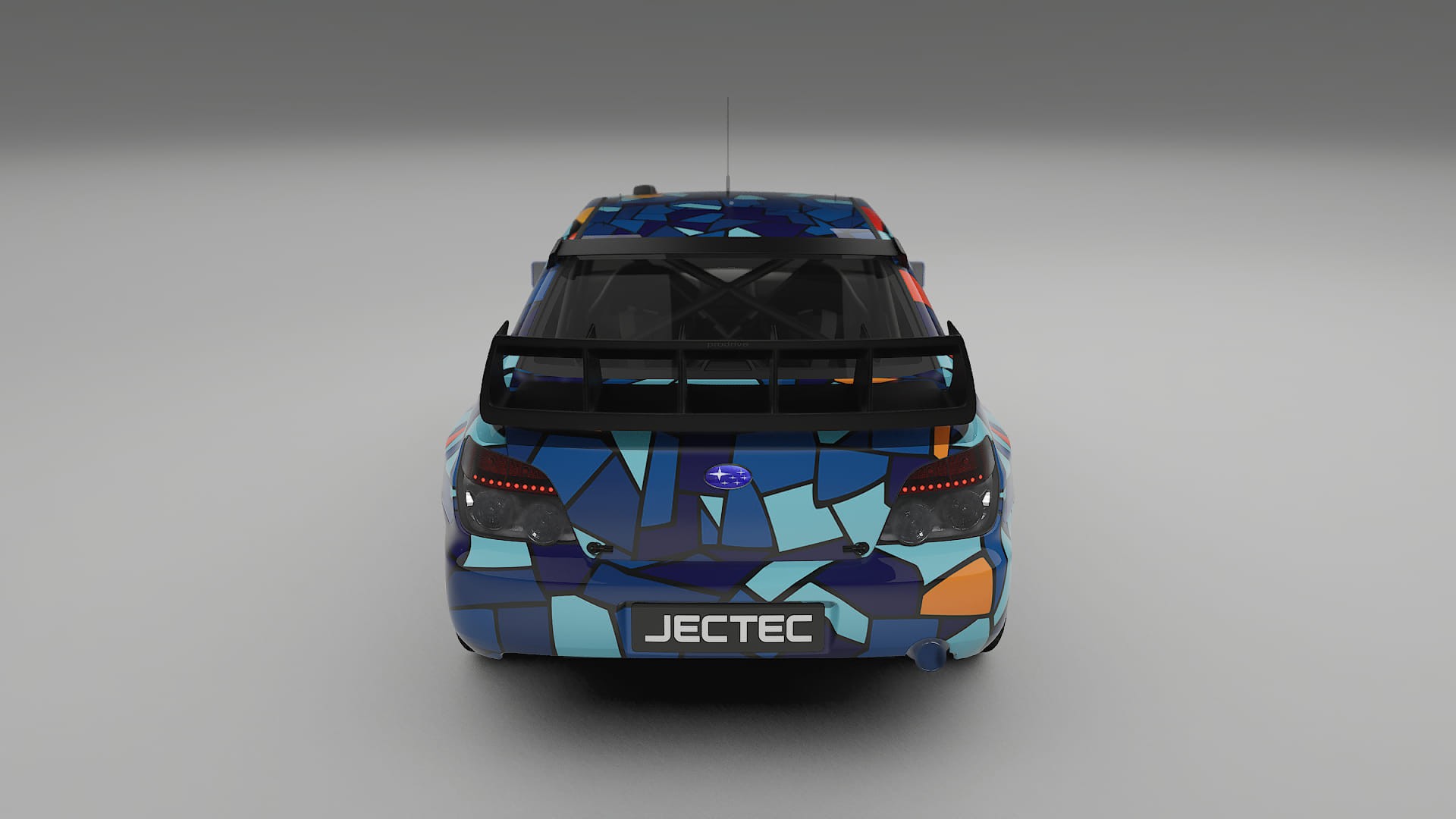 Subaru Impreza WRC GD BARCELONA – Design-Wrap PPF-Kit aus bedruckbarer Polyurethanfolie