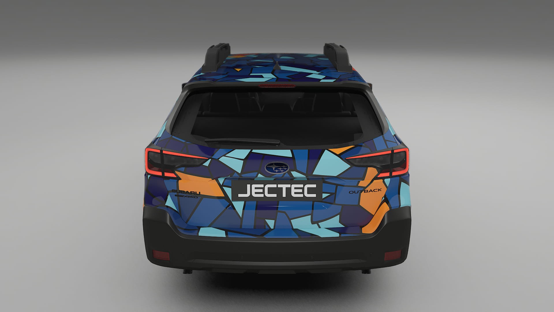 Subaru Outback VI BS prefacelift pre-LCI BARCELONA – Design-Wrap PPF-Kit aus bedruckbarer Polyurethanfolie