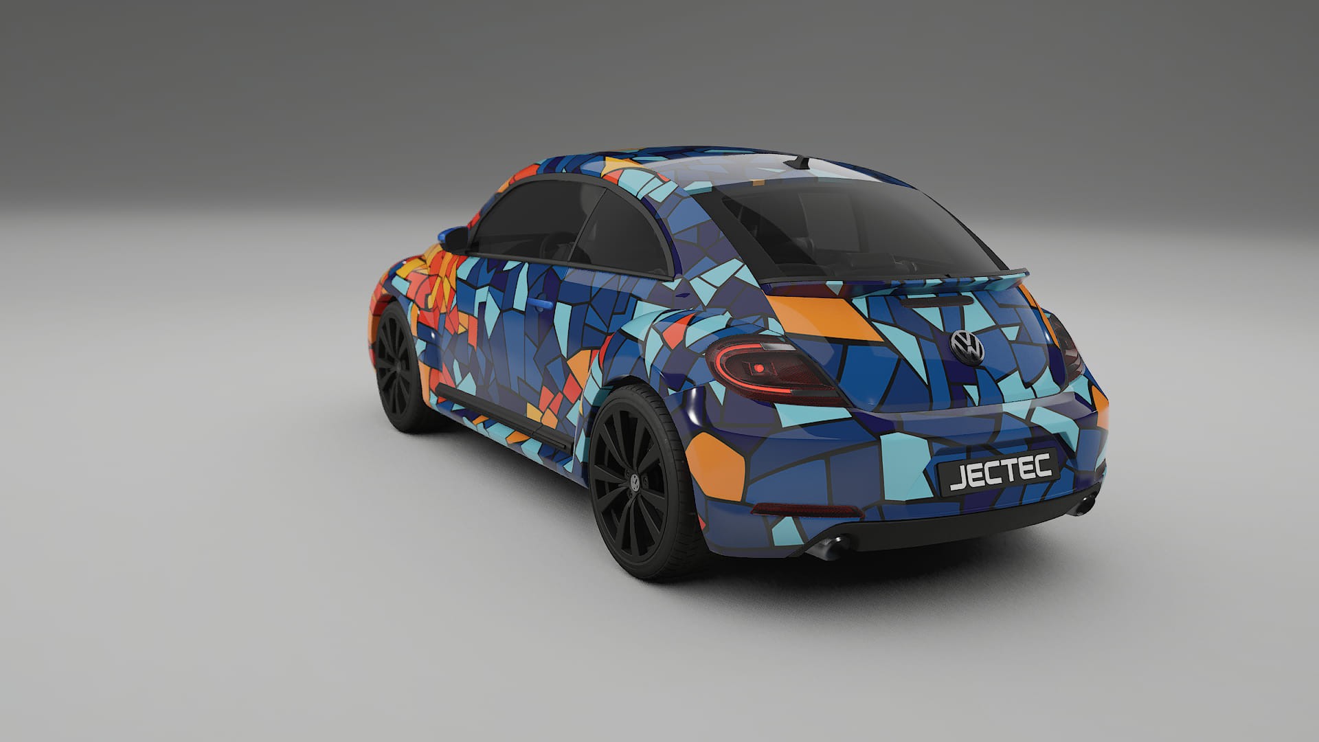 VW Beetle A5 prefacelift pre-LCI BARCELONA – Design-Wrap PPF-Kit aus bedruckbarer Polyurethanfolie