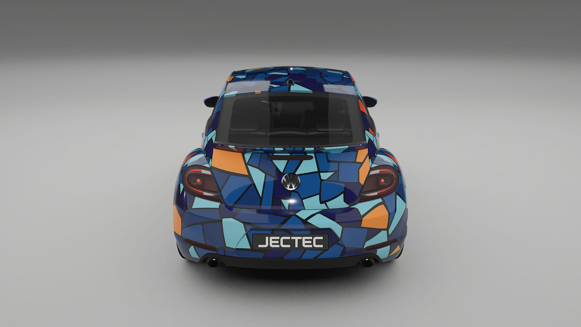 VW Beetle A5 prefacelift pre-LCI BARCELONA – Design-Wrap PPF-Kit aus bedruckbarer Polyurethanfolie