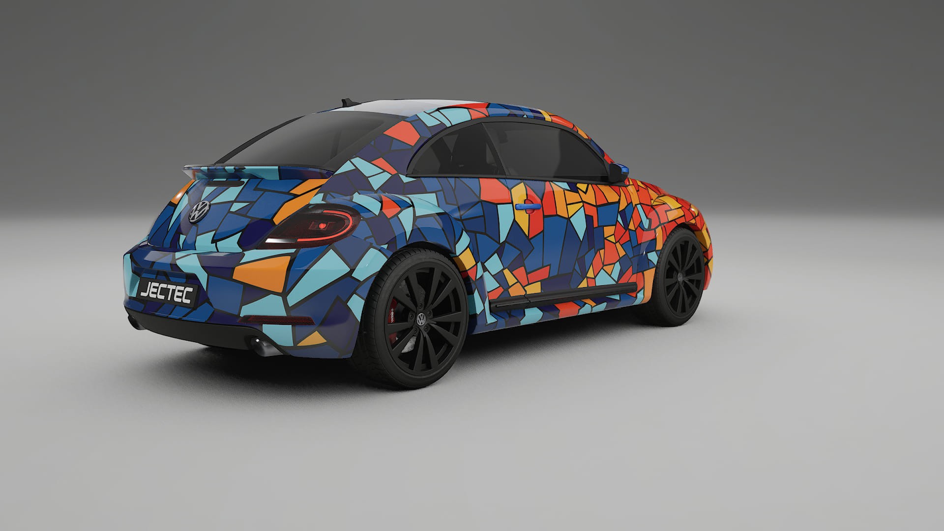 VW Beetle A5 prefacelift pre-LCI BARCELONA – Design-Wrap PPF-Kit aus bedruckbarer Polyurethanfolie