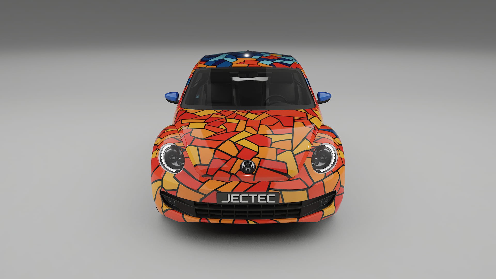 VW Beetle A5 prefacelift pre-LCI BARCELONA – Design-Wrap PPF-Kit aus bedruckbarer Polyurethanfolie