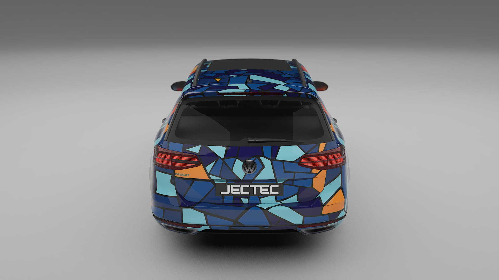 VW Passat VariantR B8 BARCELONA – Design-Wrap PPF-Kit aus bedruckbarer Polyurethanfolie