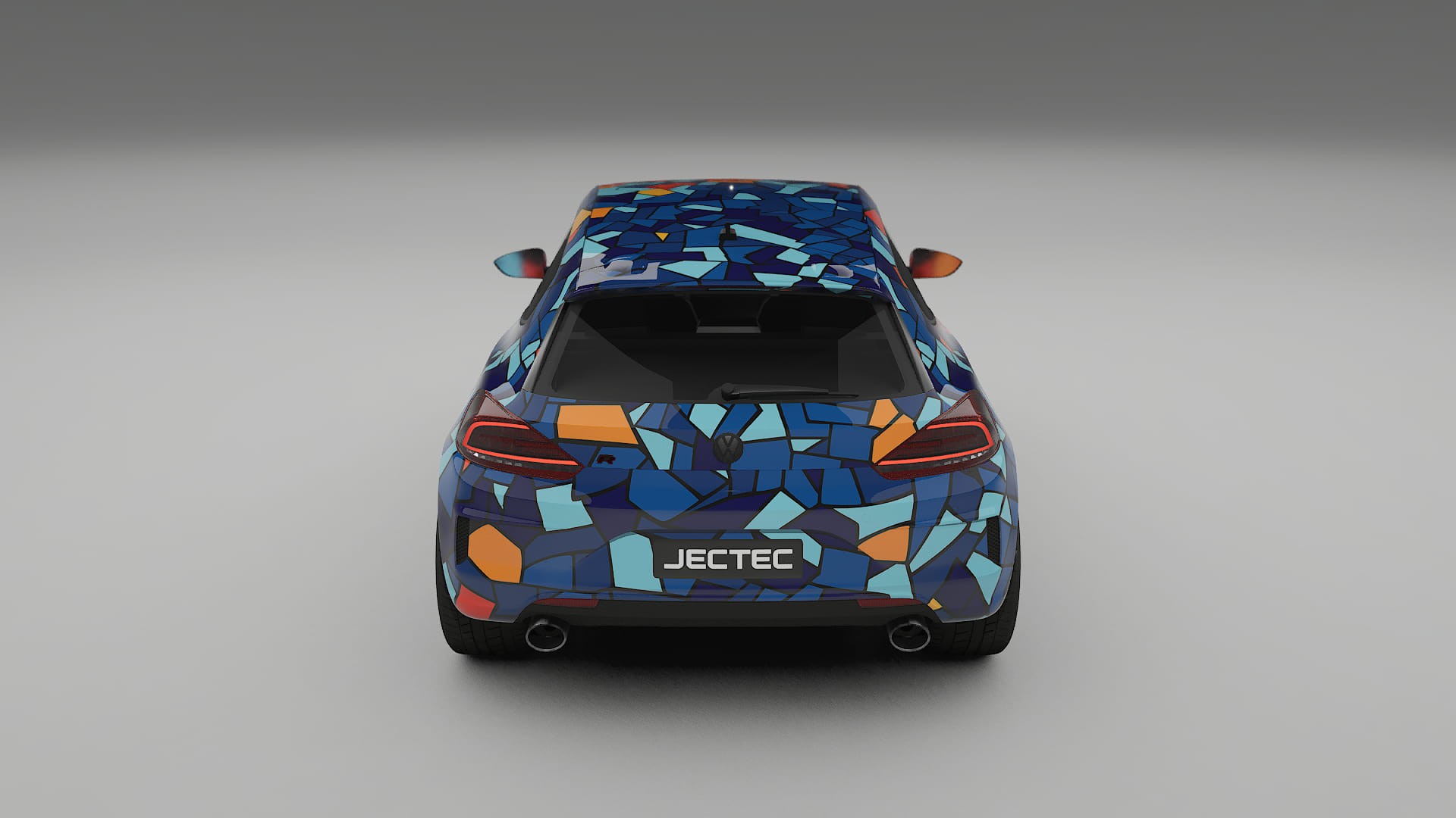 VW Scirocco R III BARCELONA – Design-Wrap PPF-Kit aus bedruckbarer Polyurethanfolie