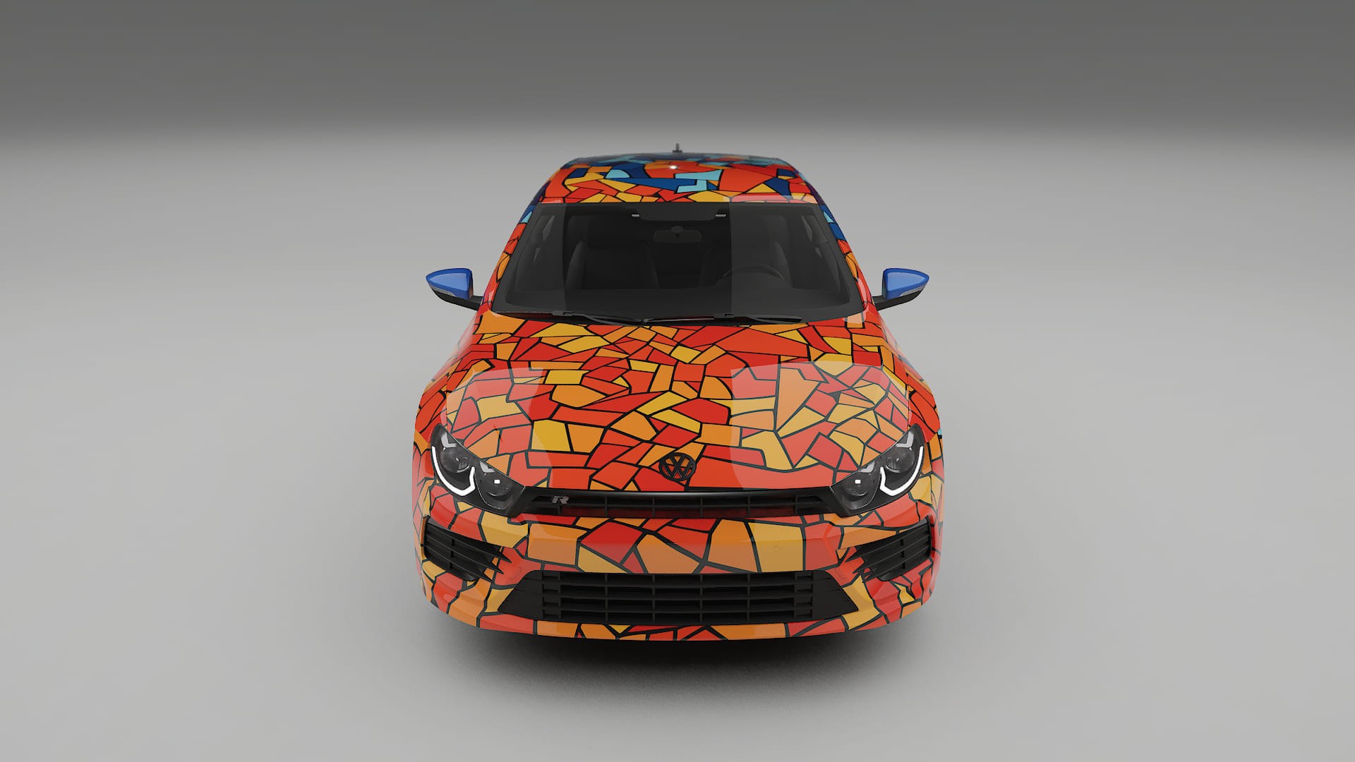 VW Scirocco R III BARCELONA – Design-Wrap PPF-Kit aus bedruckbarer Polyurethanfolie