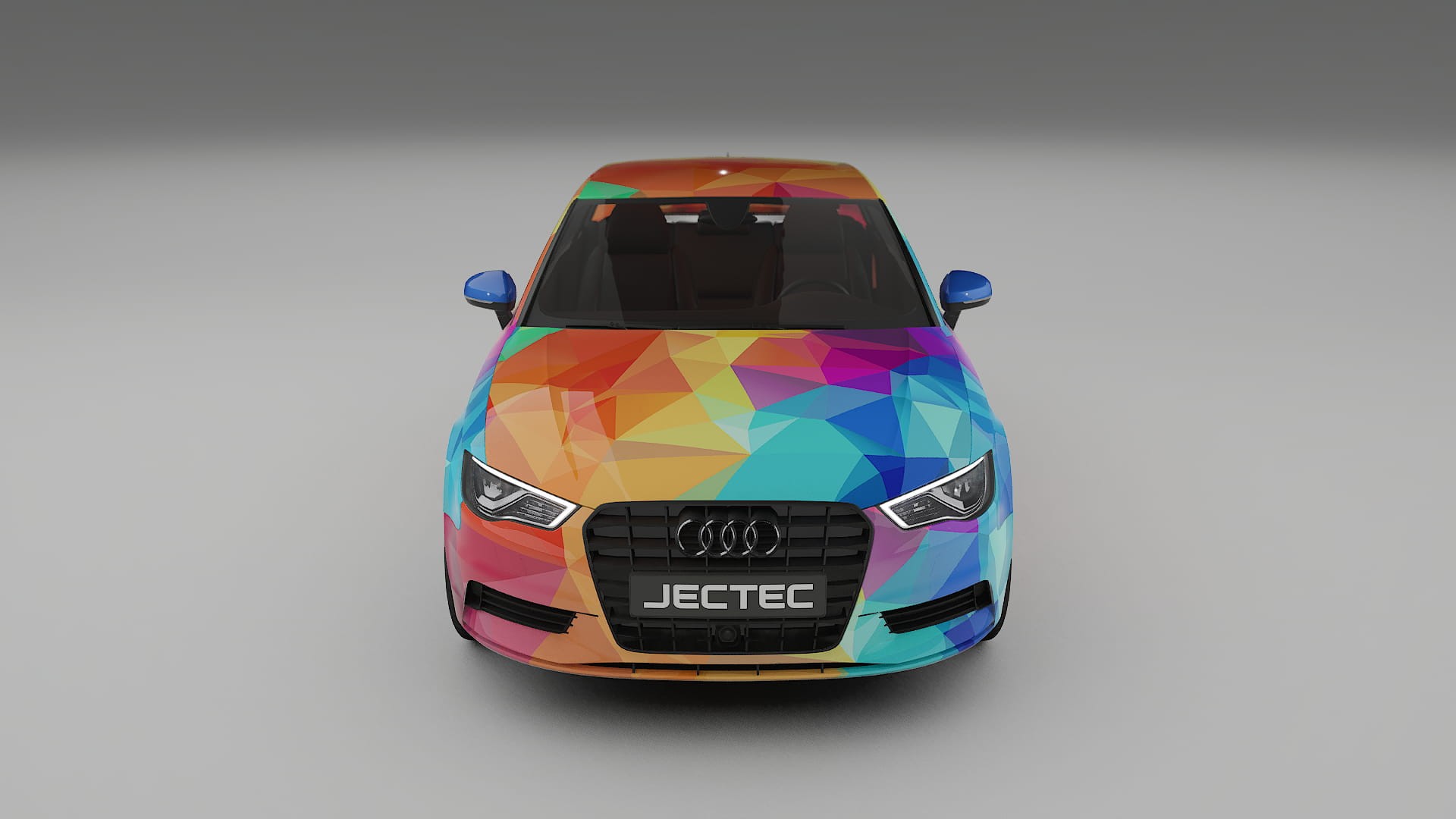 Audi A3 8V sedan prefacelift pre-LCI VECTOR VIBE – Design-Wrap PPF-Kit aus bedruckbarer Polyurethanfolie