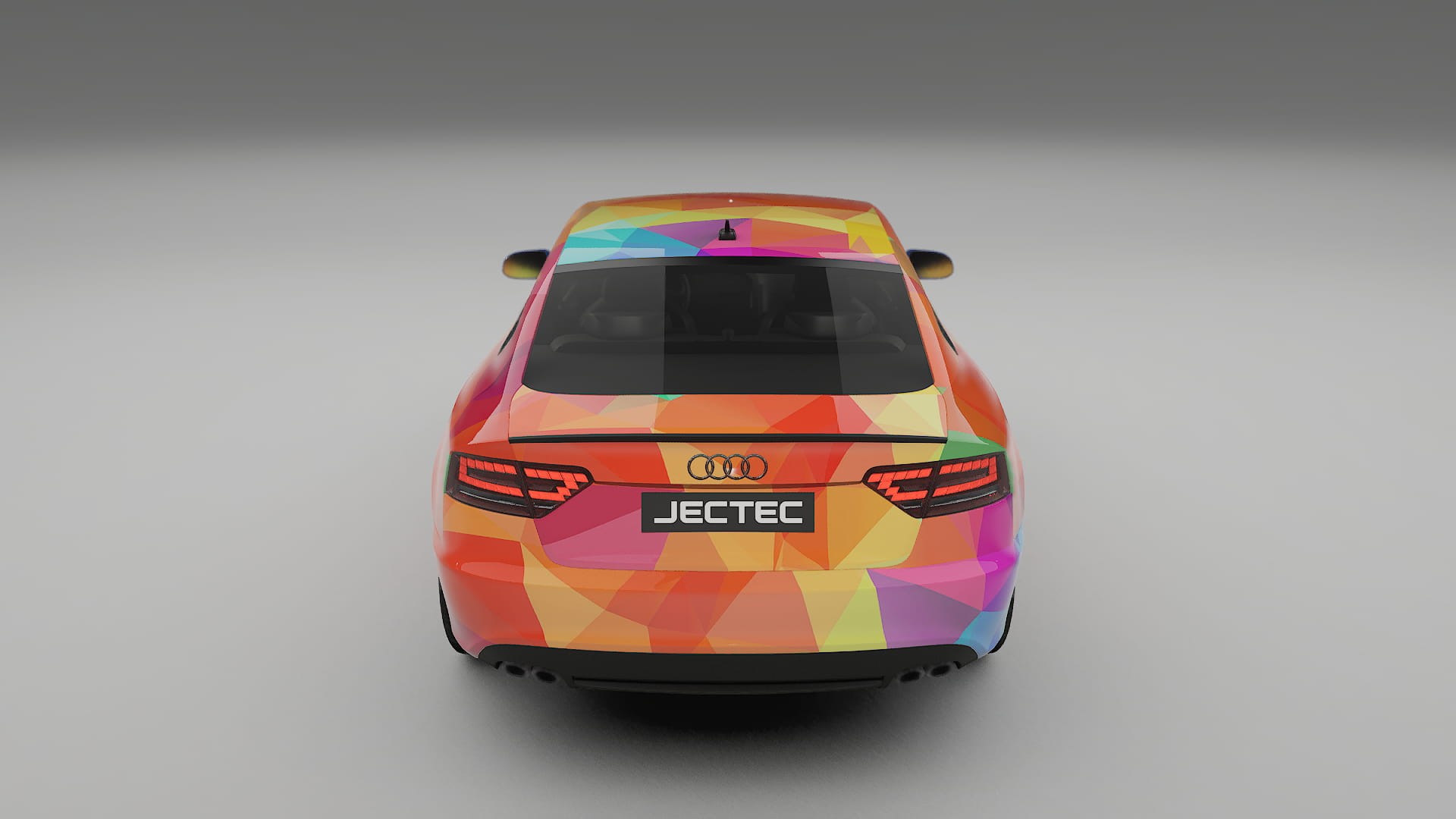 Audi A5 8T Sportback prefacelift pre-LCI VECTOR VIBE – Design-Wrap PPF-Kit aus bedruckbarer Polyurethanfolie