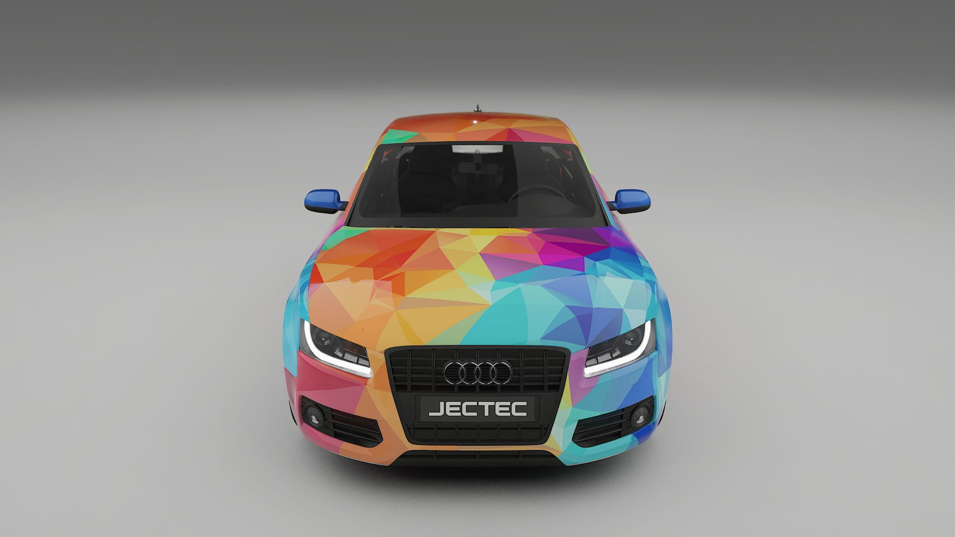 Audi A5 8T Sportback prefacelift pre-LCI VECTOR VIBE – Design-Wrap PPF-Kit aus bedruckbarer Polyurethanfolie