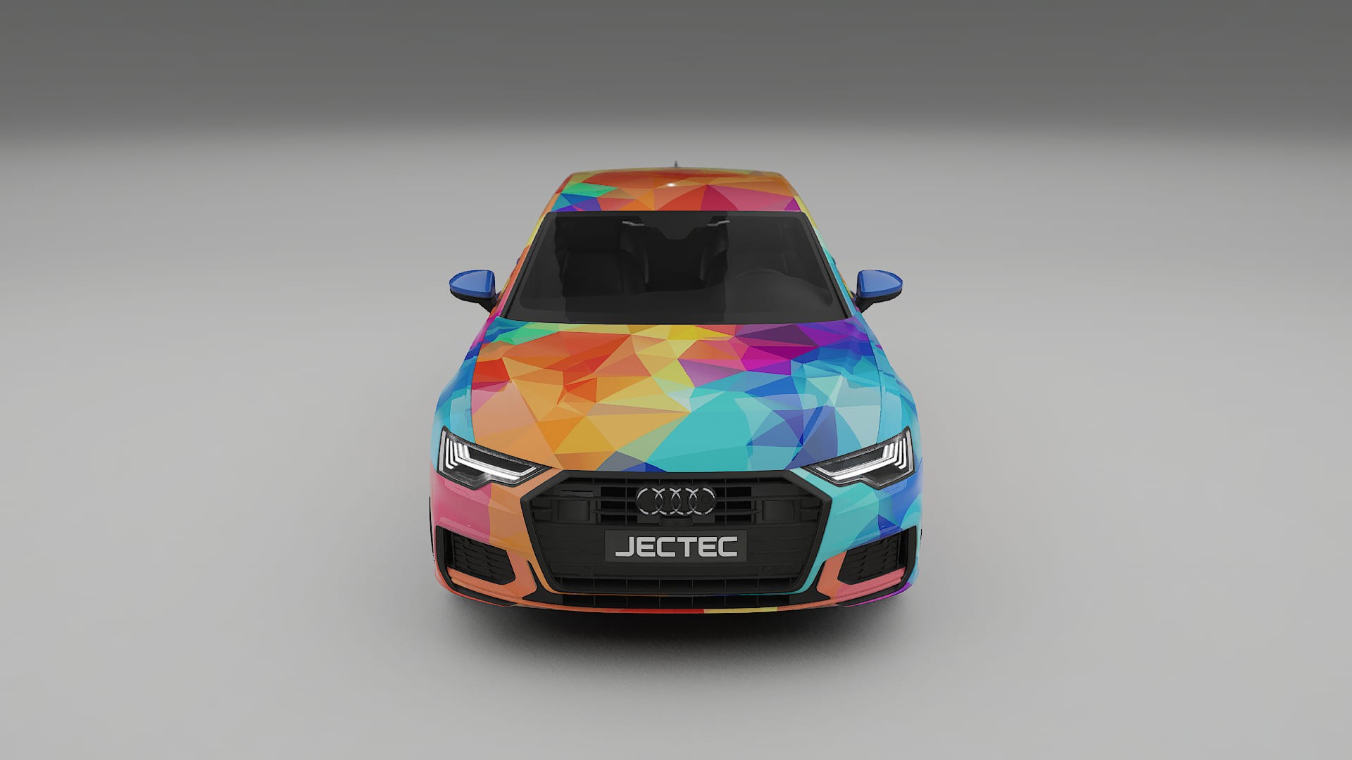 Audi A6 S-Line C8 VECTOR VIBE – Design-Wrap PPF-Kit aus bedruckbarer Polyurethanfolie