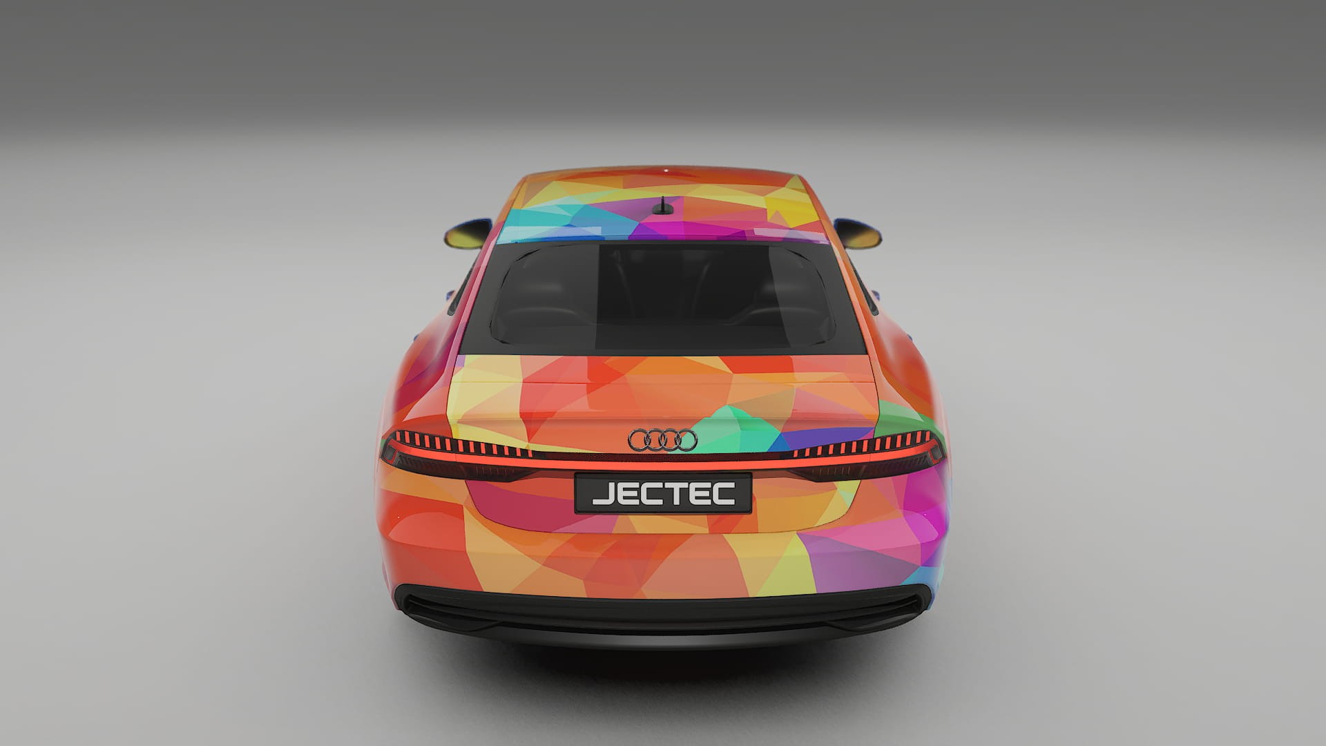 Audi A7 C8 Sportback prefacelift pre-LCI VECTOR VIBE – Design-Wrap PPF-Kit aus bedruckbarer Polyurethanfolie