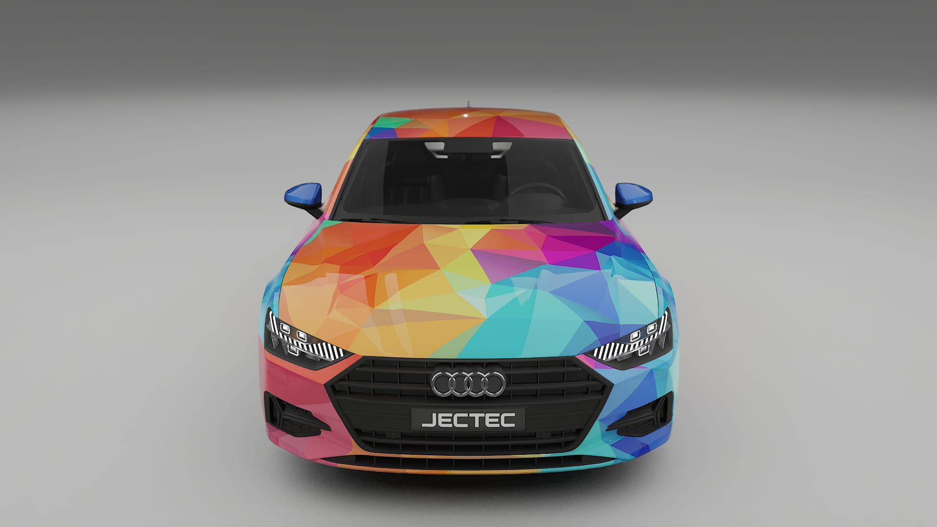 Audi A7 C8 Sportback prefacelift pre-LCI VECTOR VIBE – Design-Wrap PPF-Kit aus bedruckbarer Polyurethanfolie